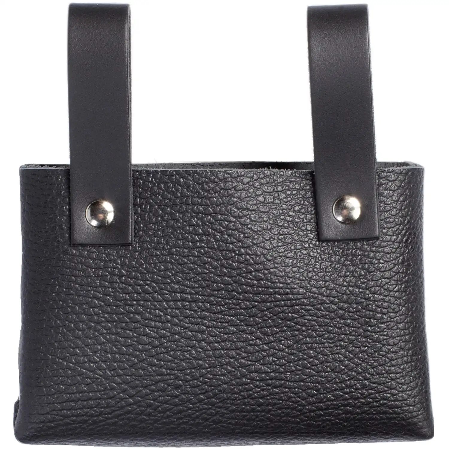 Nageltasche einfach genietet "STEFAN" schwarz - Thumbnail 2