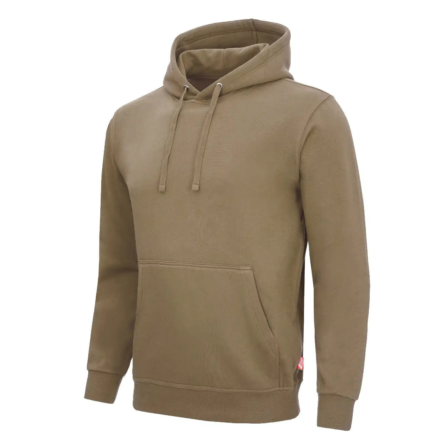 Kapuzen-Sweatshirt "MOTION TEX LIGHT" in khaki, L - Thumbnail 1