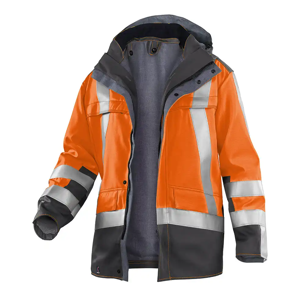 Multinorm Parka "PSA SAFETY X8" in warnorange/anthrazit, 3XL - Thumbnail 1