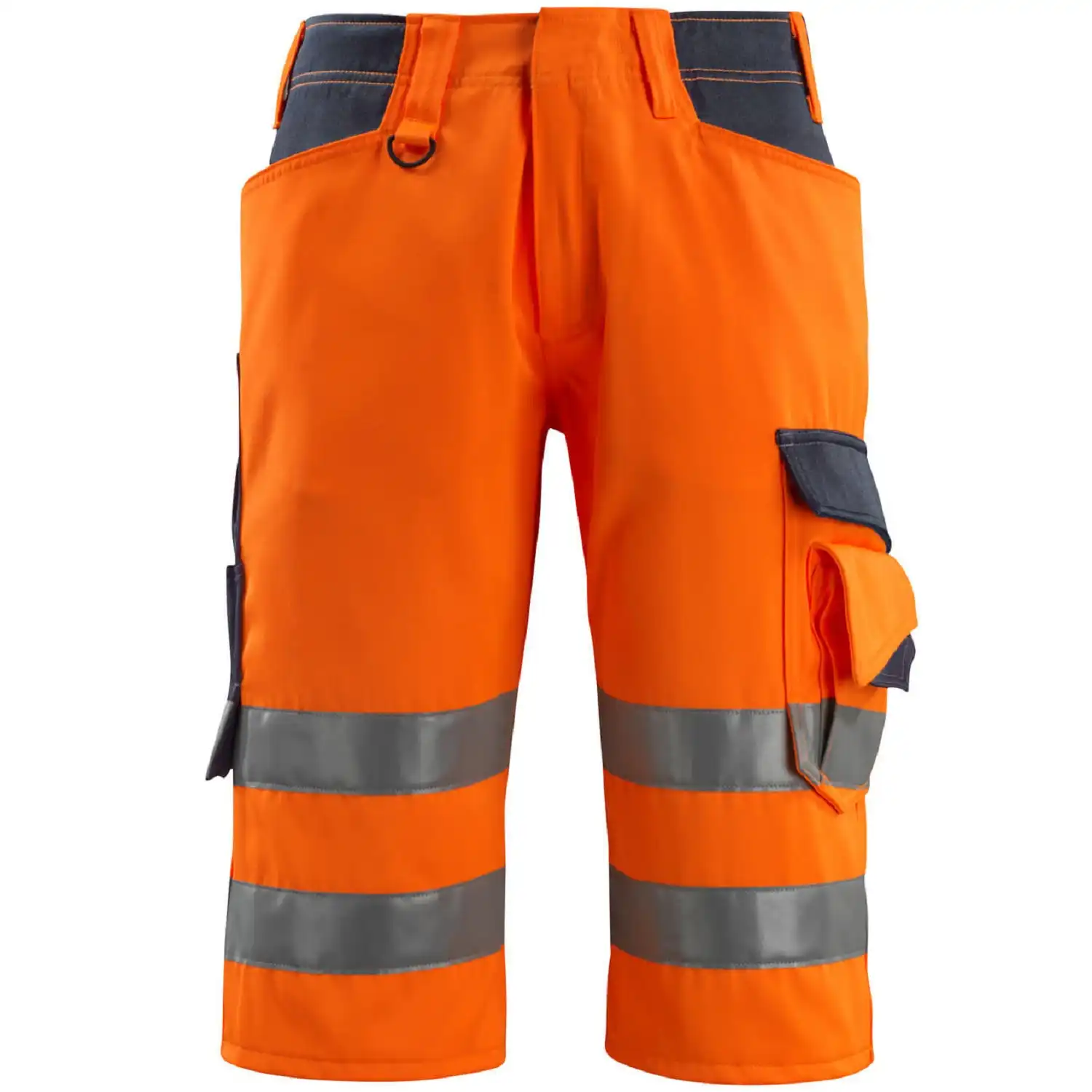 Warnschutz Piratenhose "LUTON" Safe Supreme in orange/schwarzblau, C44 (EU 44) - Thumbnail 1