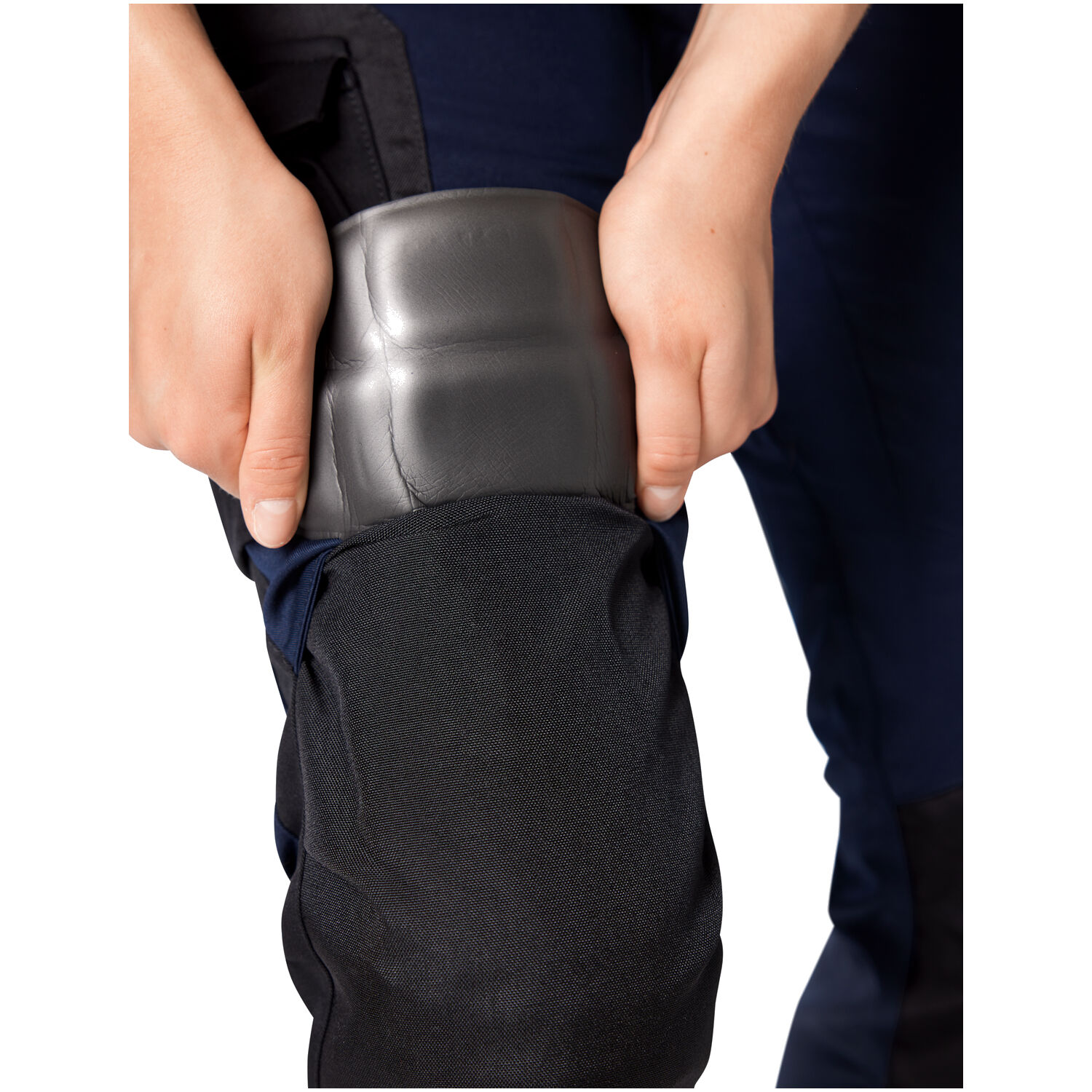 Damen Arbeitshose "ANNETTE" in marine/schwarz, 40 - Thumbnail 7