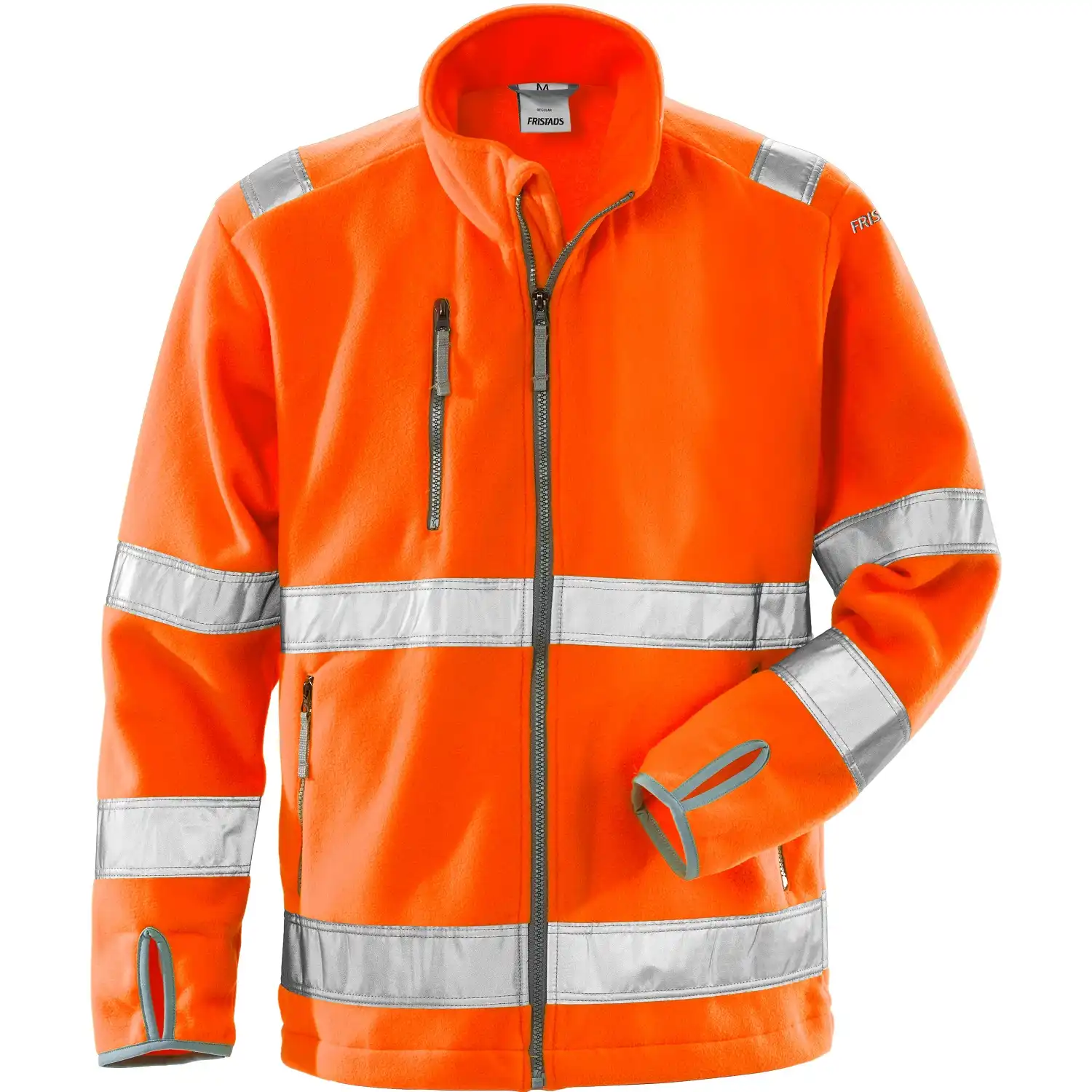 Warnschutz Fleecejacke "4400 FE" in Orange, XXL - Thumbnail 1