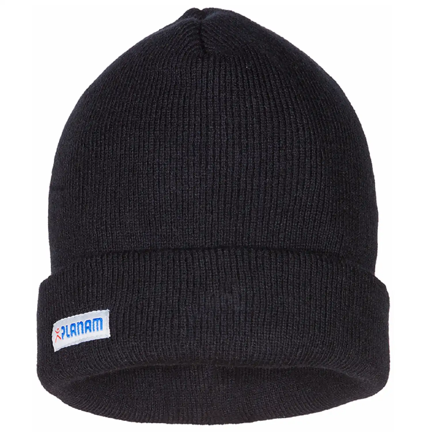 Strick-Rollmütze Thinsulate™ in schwarz - Thumbnail 1