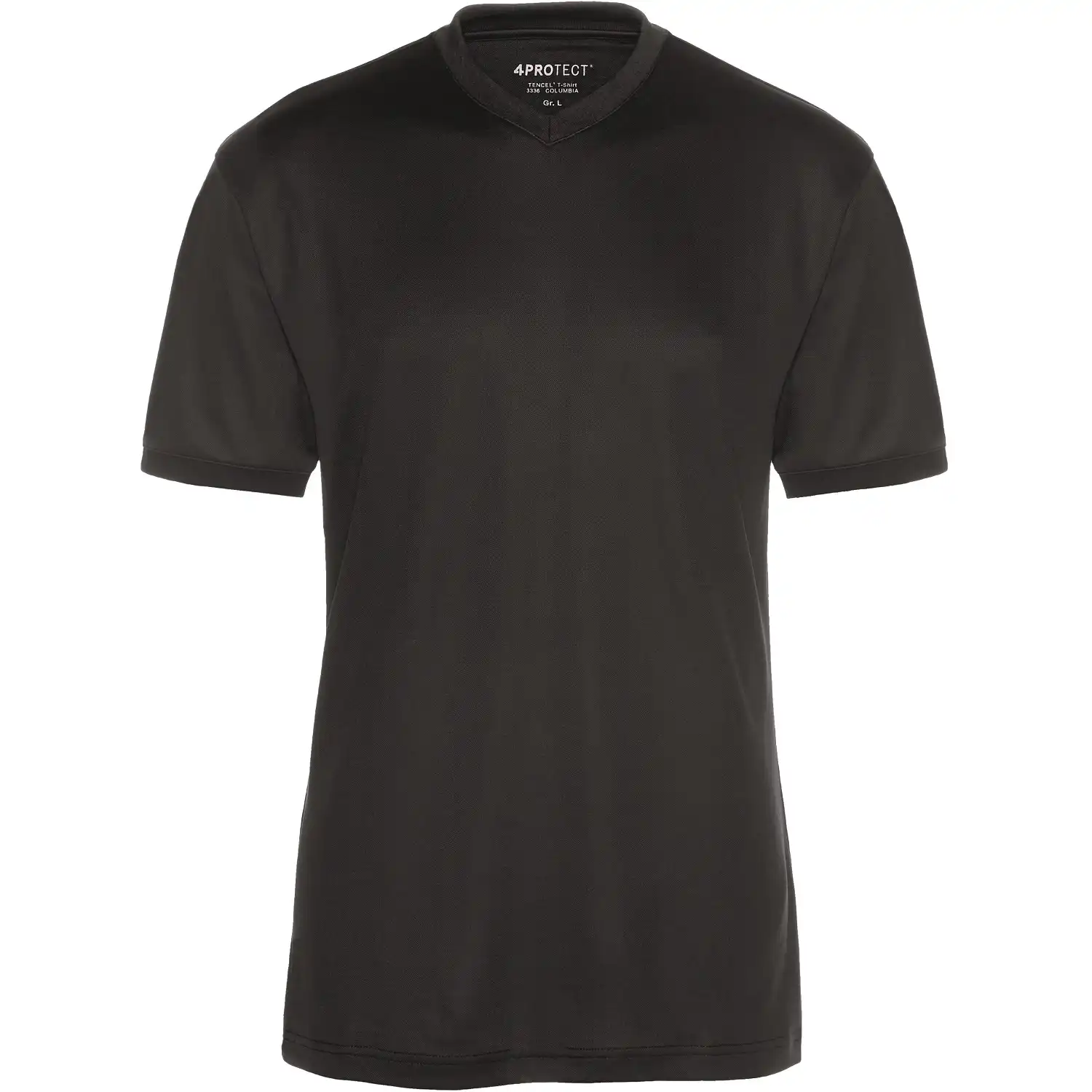 T-Shirt mit UV-Schutz "COLUMBIA" in schwarz, L - Bild 1