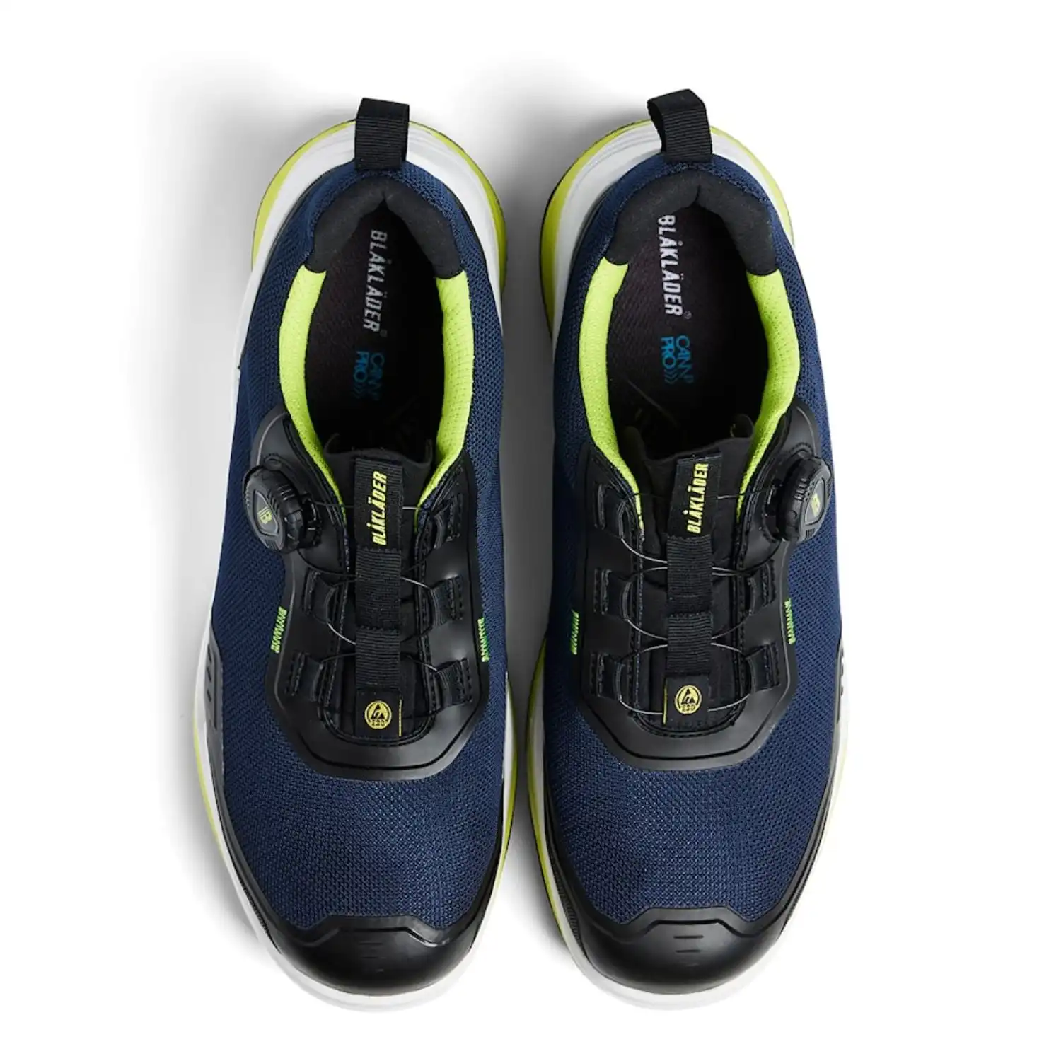 Sicherheitshalbschuh S3S "STRIKER" dunkelblau/limettengrün in 43 - Thumbnail 3