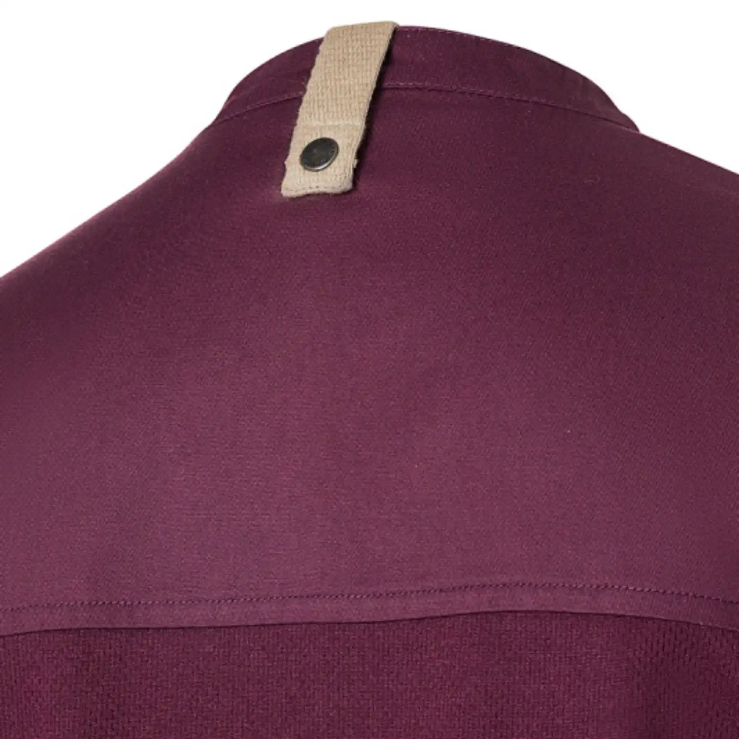 Damen Kochjacke "JF 27" in aubergine, 40 - Thumbnail 5