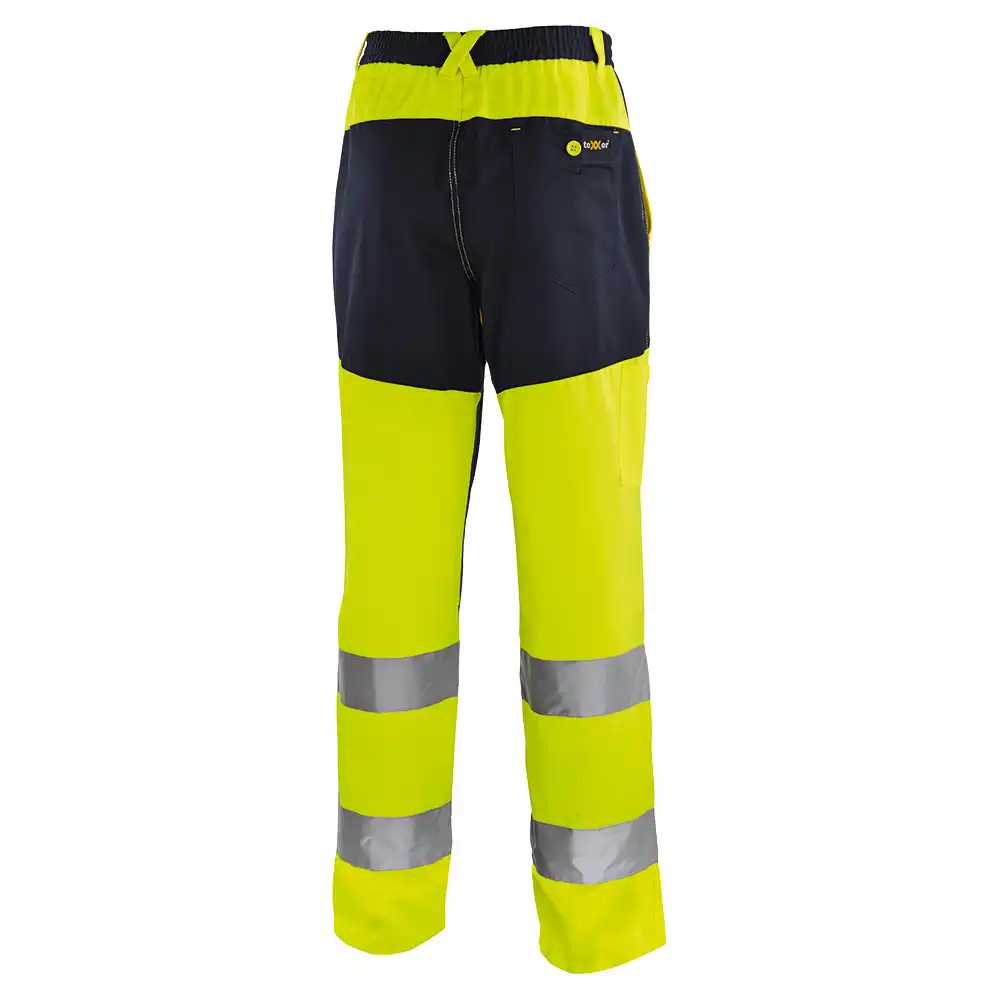 Warnschutz Bundhose "ROCHESTER" gelb/marine in 48 - Thumbnail 2
