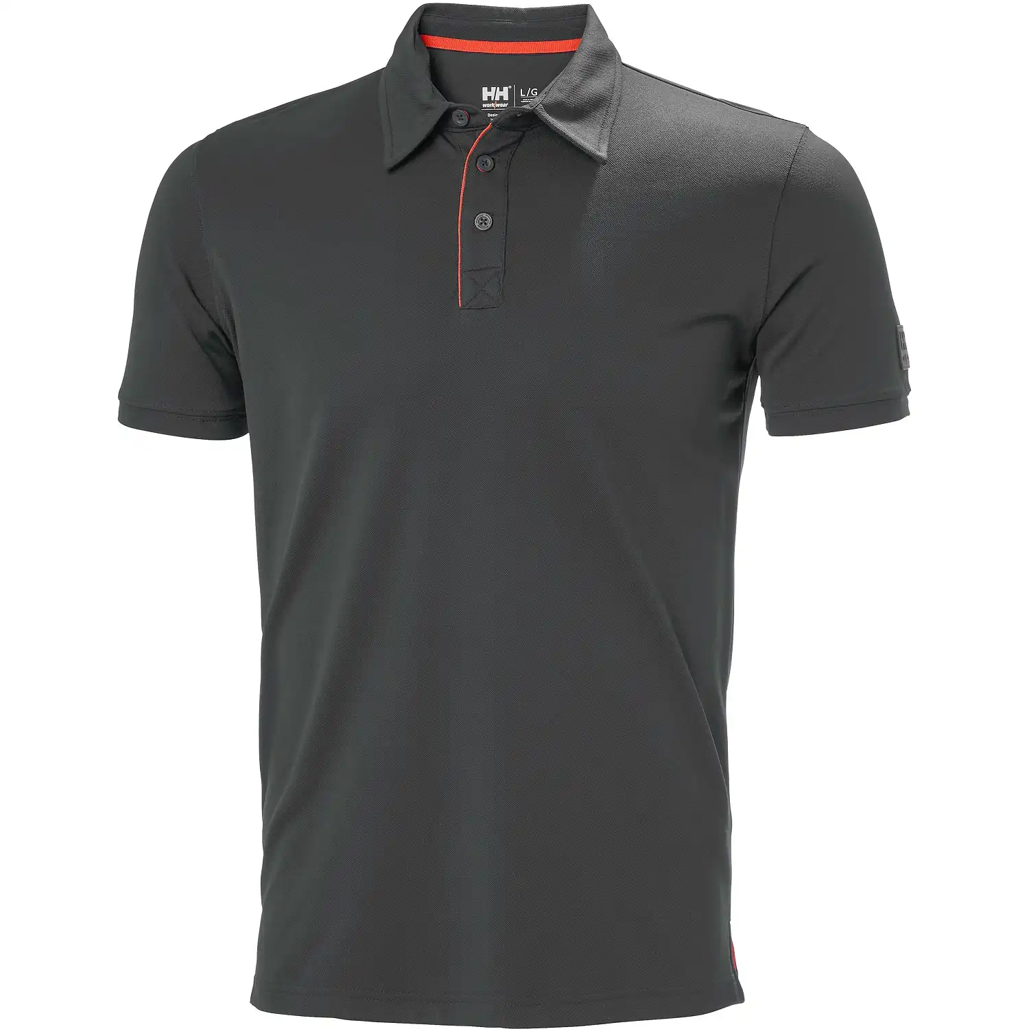 Tech-Polo-Shirt "KENSINGTON" in ebenholz, XL - Bild 1