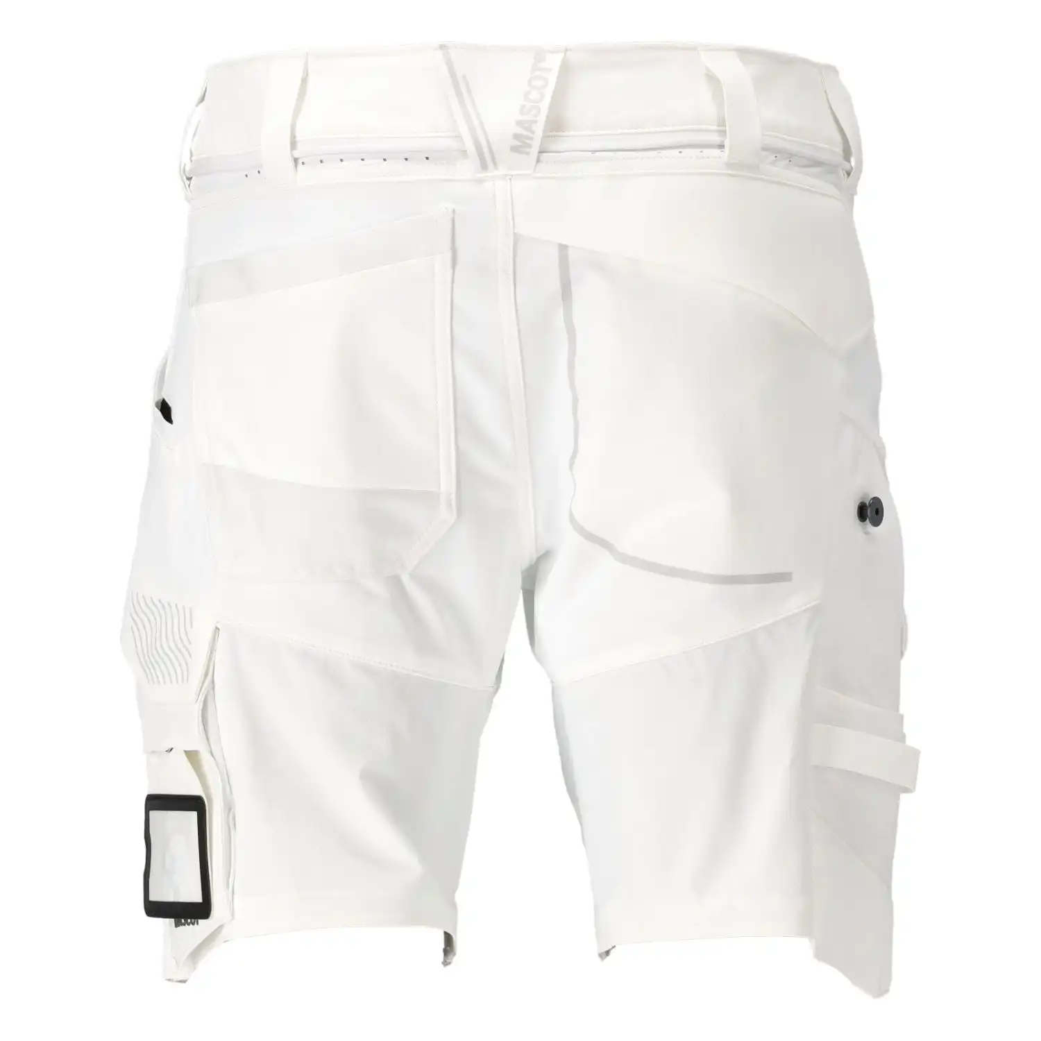 Stretch-Shorts "22149-605" Customized in 29C51, Weiß - Thumbnail 2