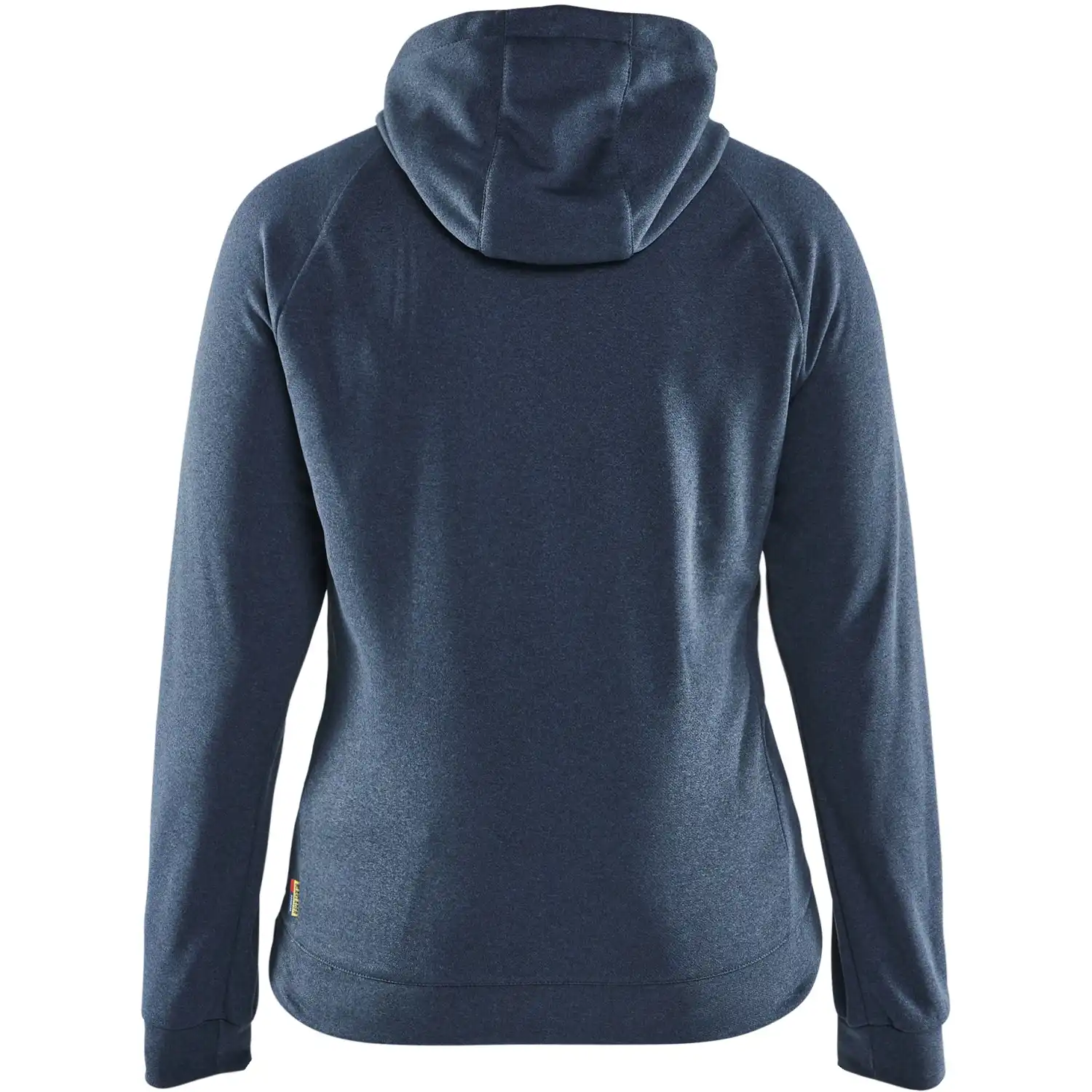 Damen Hybrid Kapuzen-Sweatjacke "3464" in taubenblau/dunkelmarine, XS - Thumbnail 2