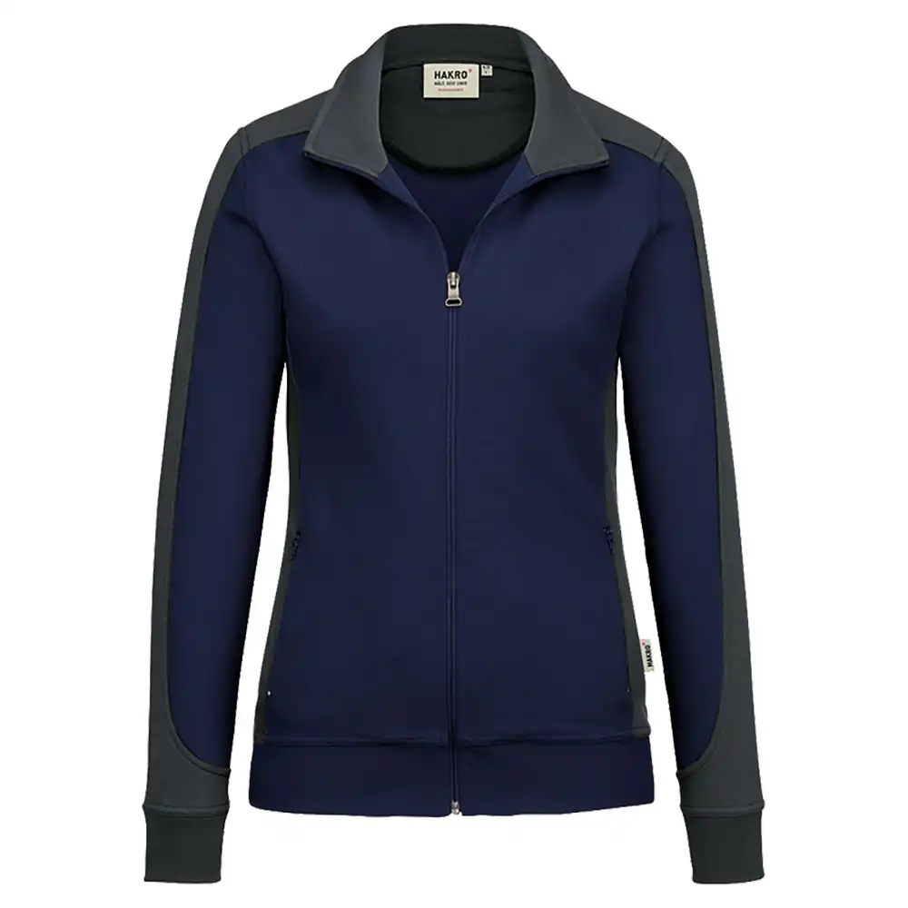 Damen Sweatjacke "CONTRAST PERFORMANCE" 277 in tinte, 3XL - Thumbnail 1