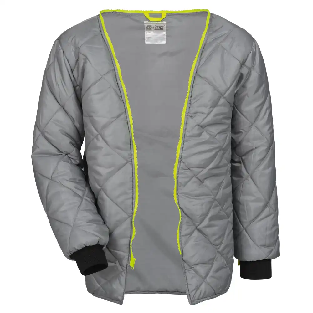 Warnschutz-Parka 2-in-1 "SEBASTIAN" gelb/marine in XL - Thumbnail 2