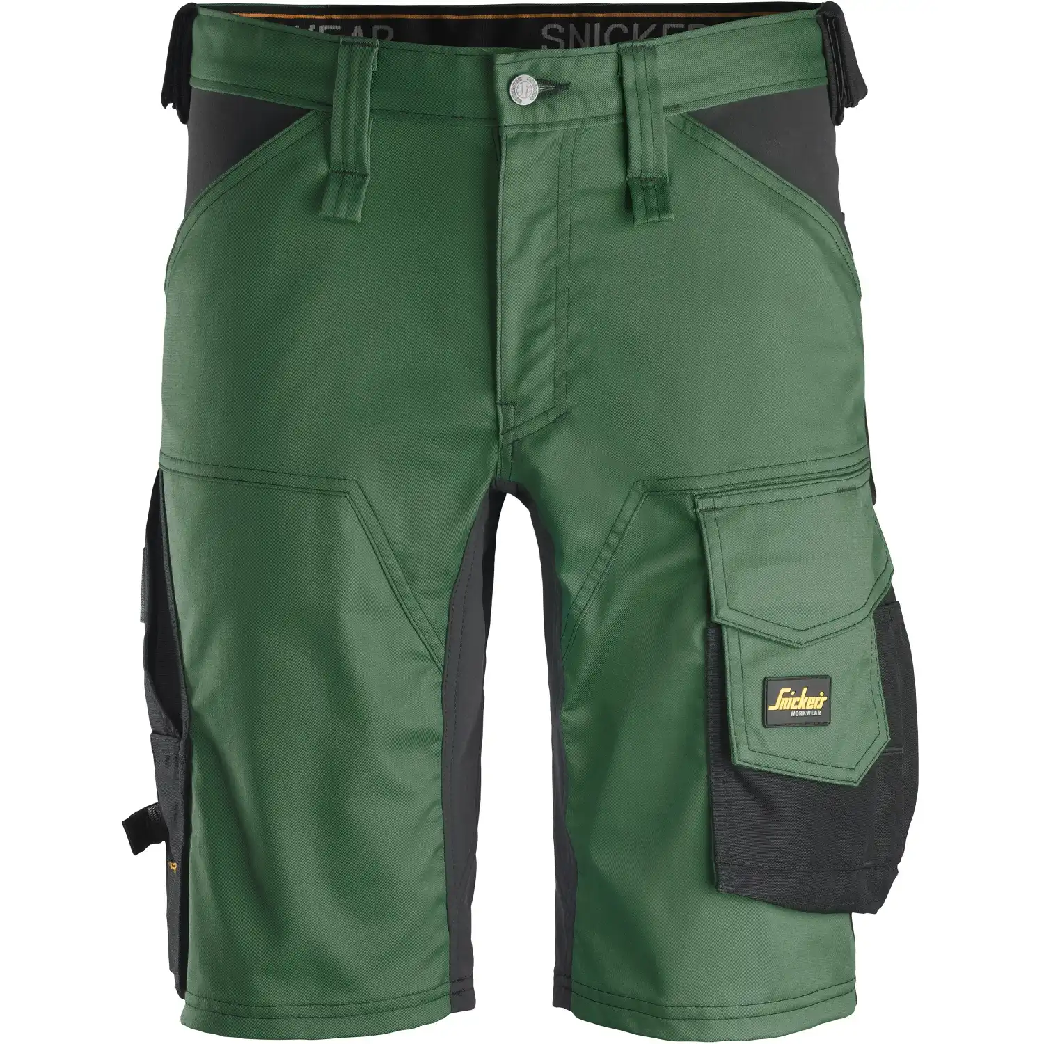 Shorts "6143" AllroundWork in waldgrün/schwarz, 44 - Thumbnail 1