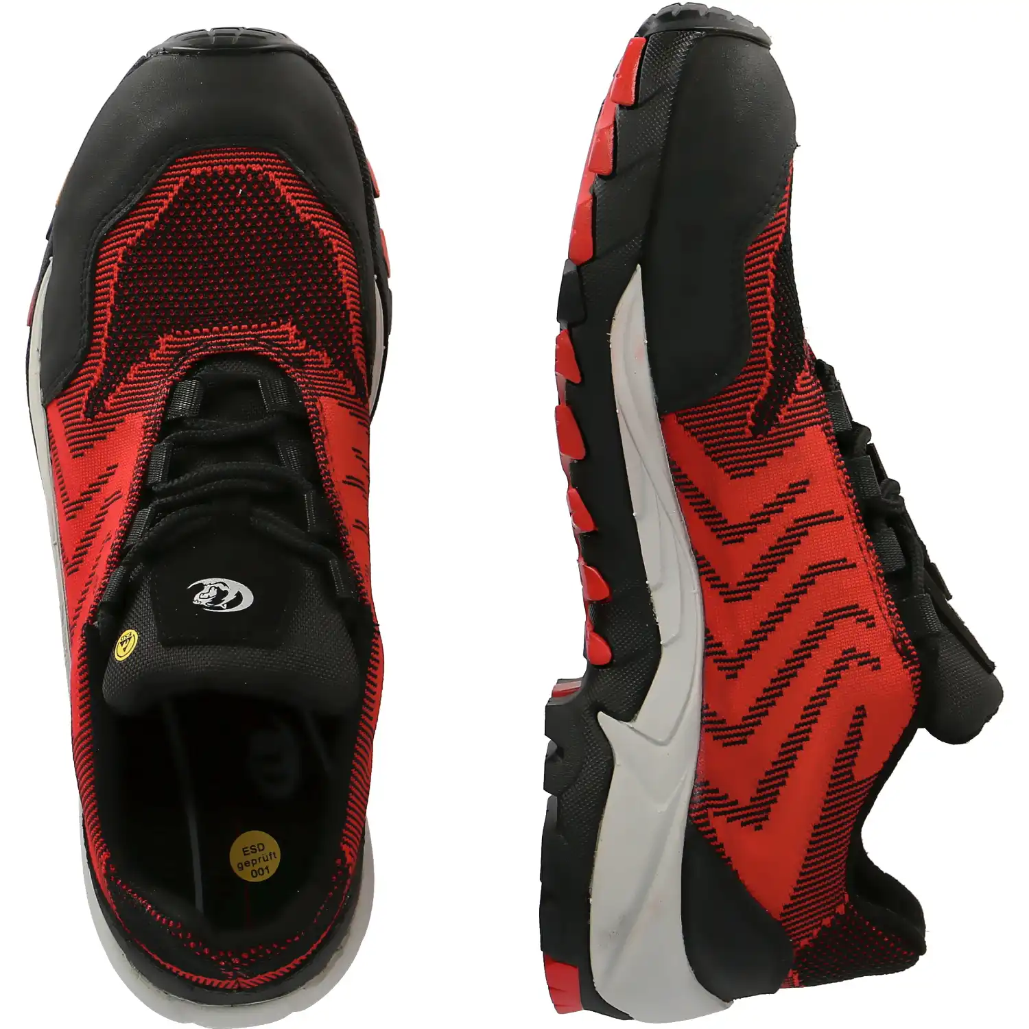 Sicherheitshalbschuhe S1 "FLASH RED" Jogger in 43 - Thumbnail 2