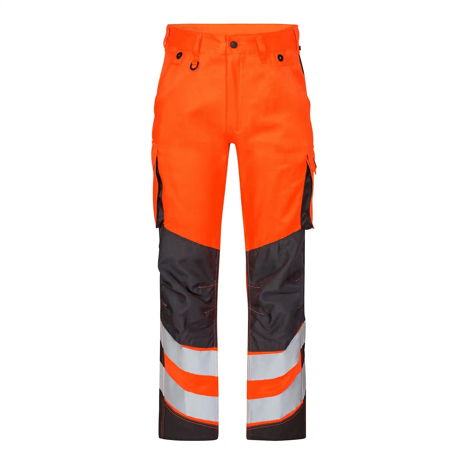 Warnschutz Bundhose "2545-319" Safety leicht Kl. 2 in orange/grau, 27 - Thumbnail 1