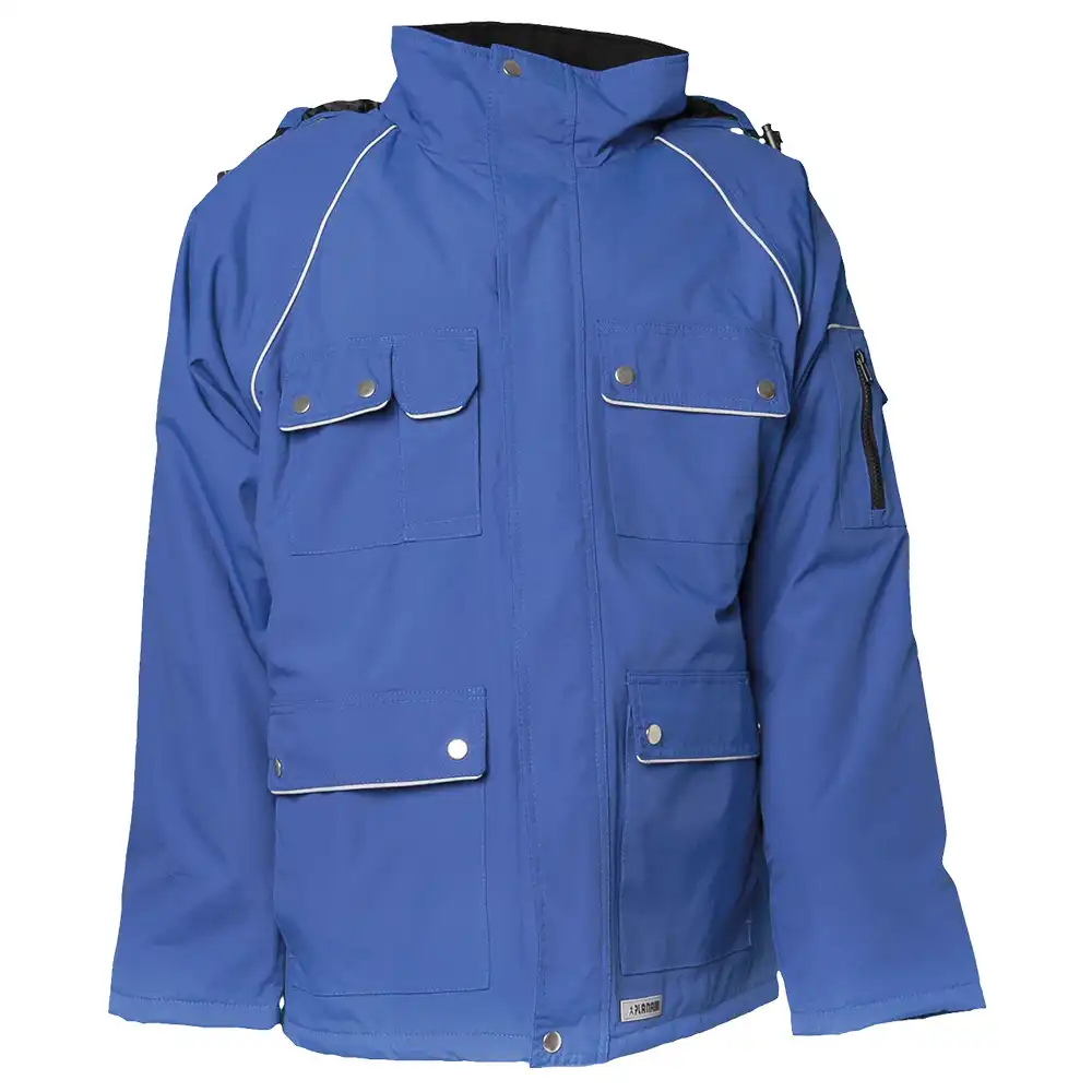 Winter-Parka "CANVAS 320" in kornblau, 4XL - Thumbnail 1