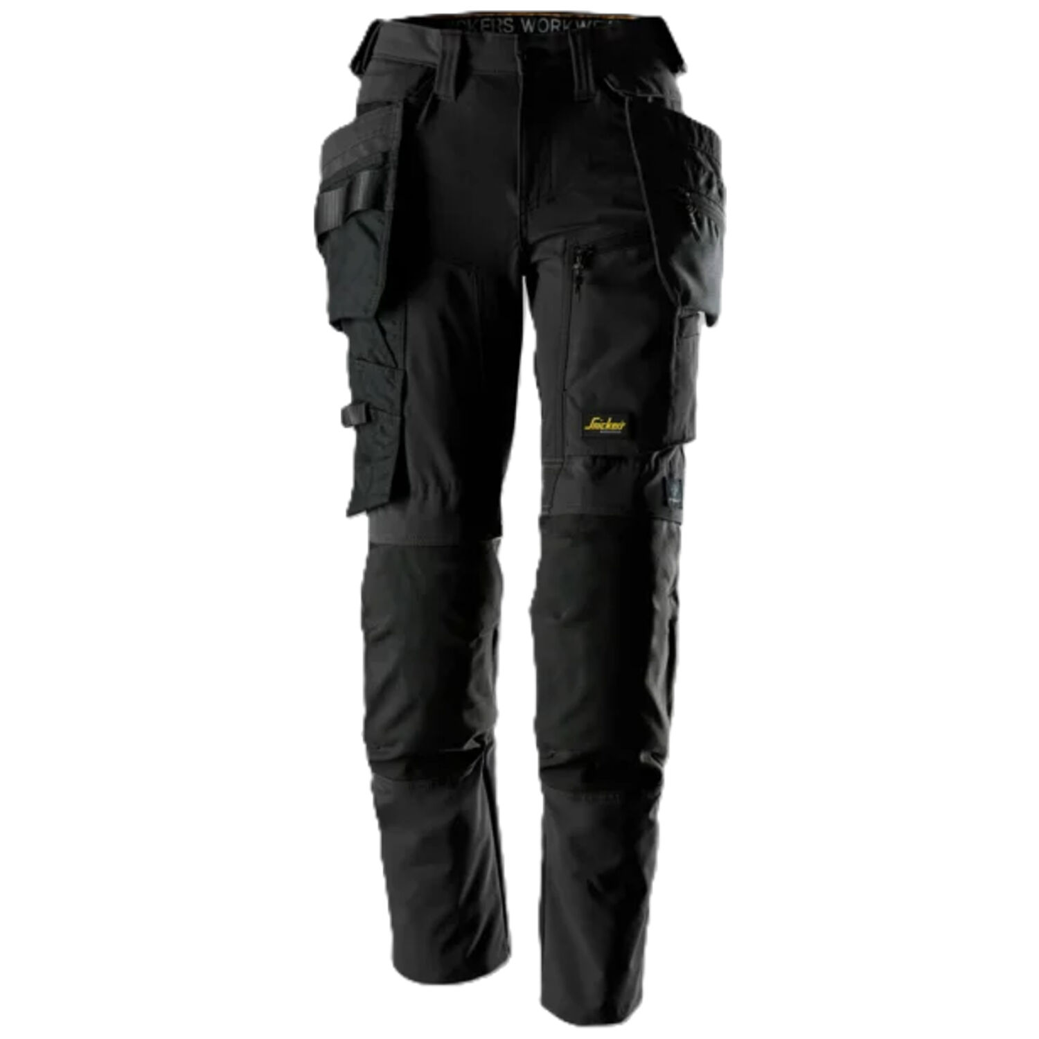 Damen Arbeitshose mit Holstertaschen "6217" in schwarz, 48 - Thumbnail 1