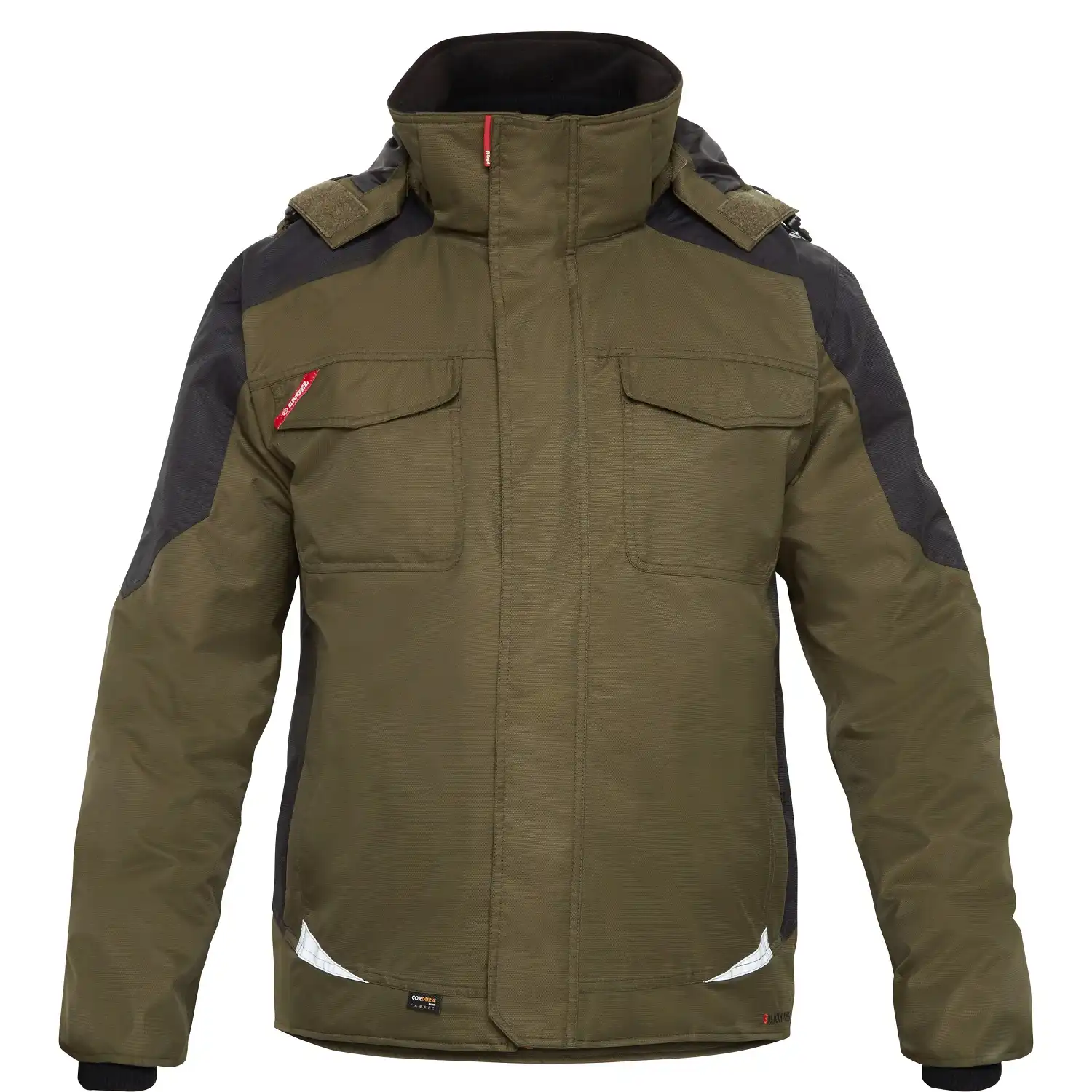 Winterjacke "1410-354" Galaxy in forest green, L - Thumbnail 1
