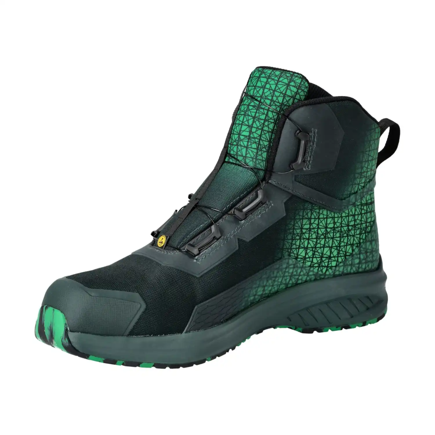 Sicherheitshochschuh S3S "ACCELERATE BOA® Fit System" Grün/Grasgrün in 40 - Thumbnail 1