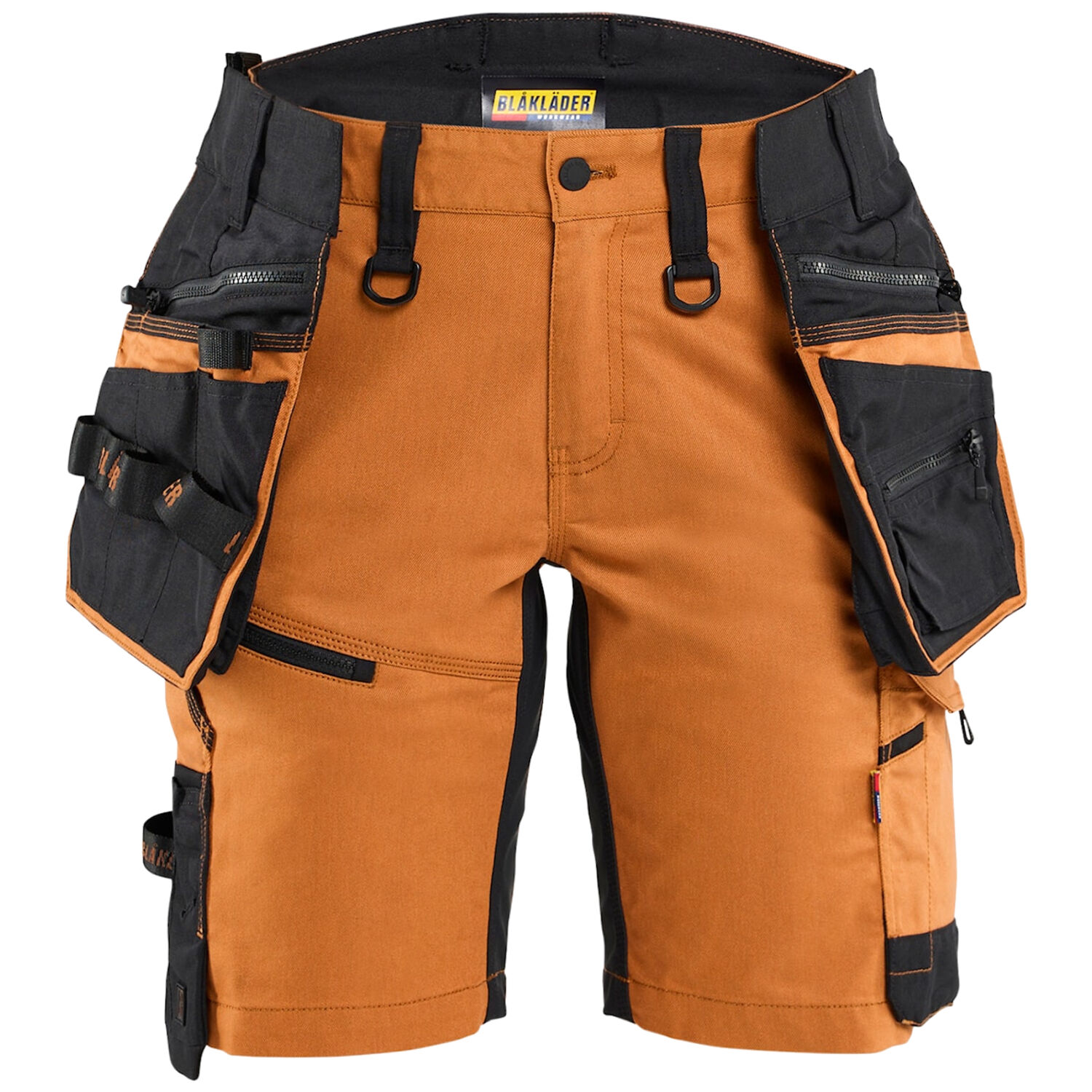 Damen Arbeitsshorts STRIKER "7175" in C32, rost/schwarz - Thumbnail 1