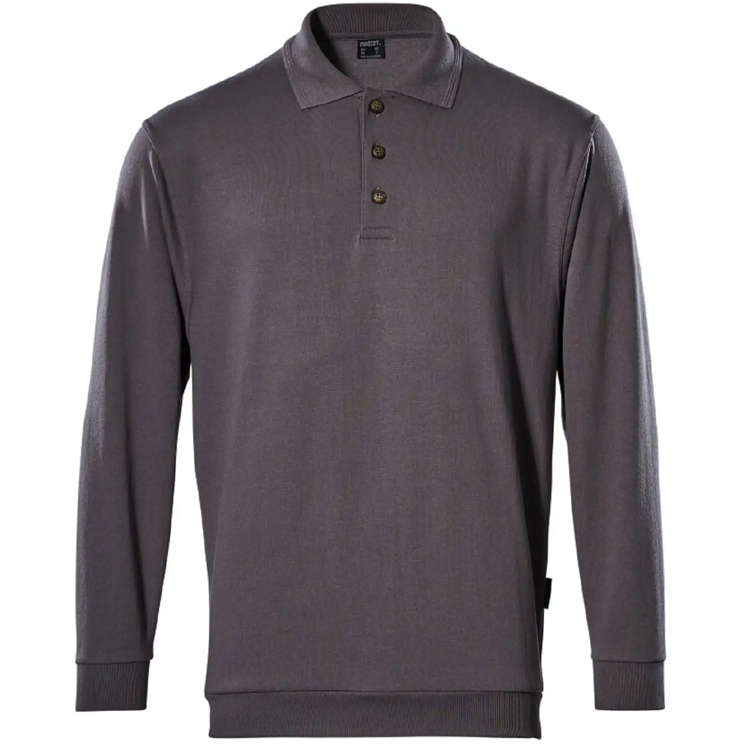 Polo-Sweatshirt "TRINIDAD" Crossover in anthrazit, XXL - Bild 1