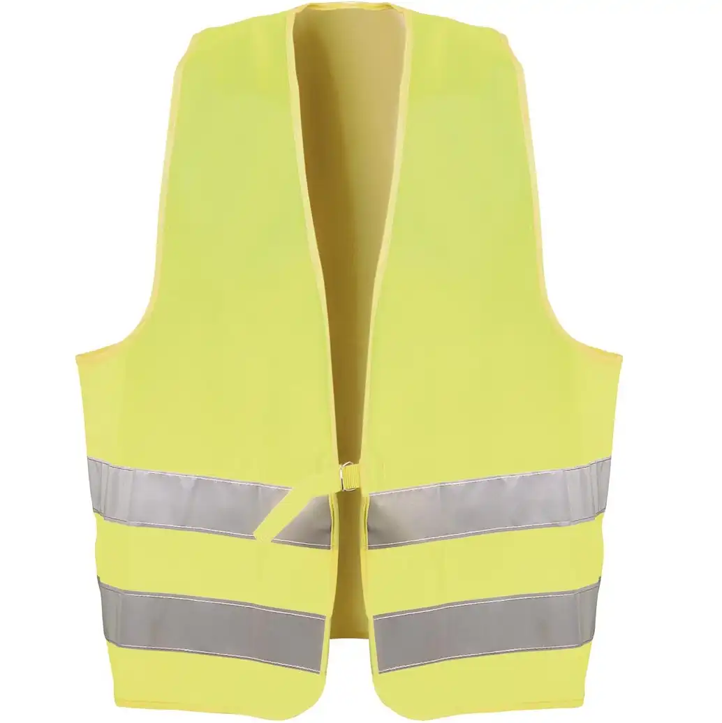 Mischgewebe-Warnweste "BASIC" Kl. 2 in gelb, L - Thumbnail 1