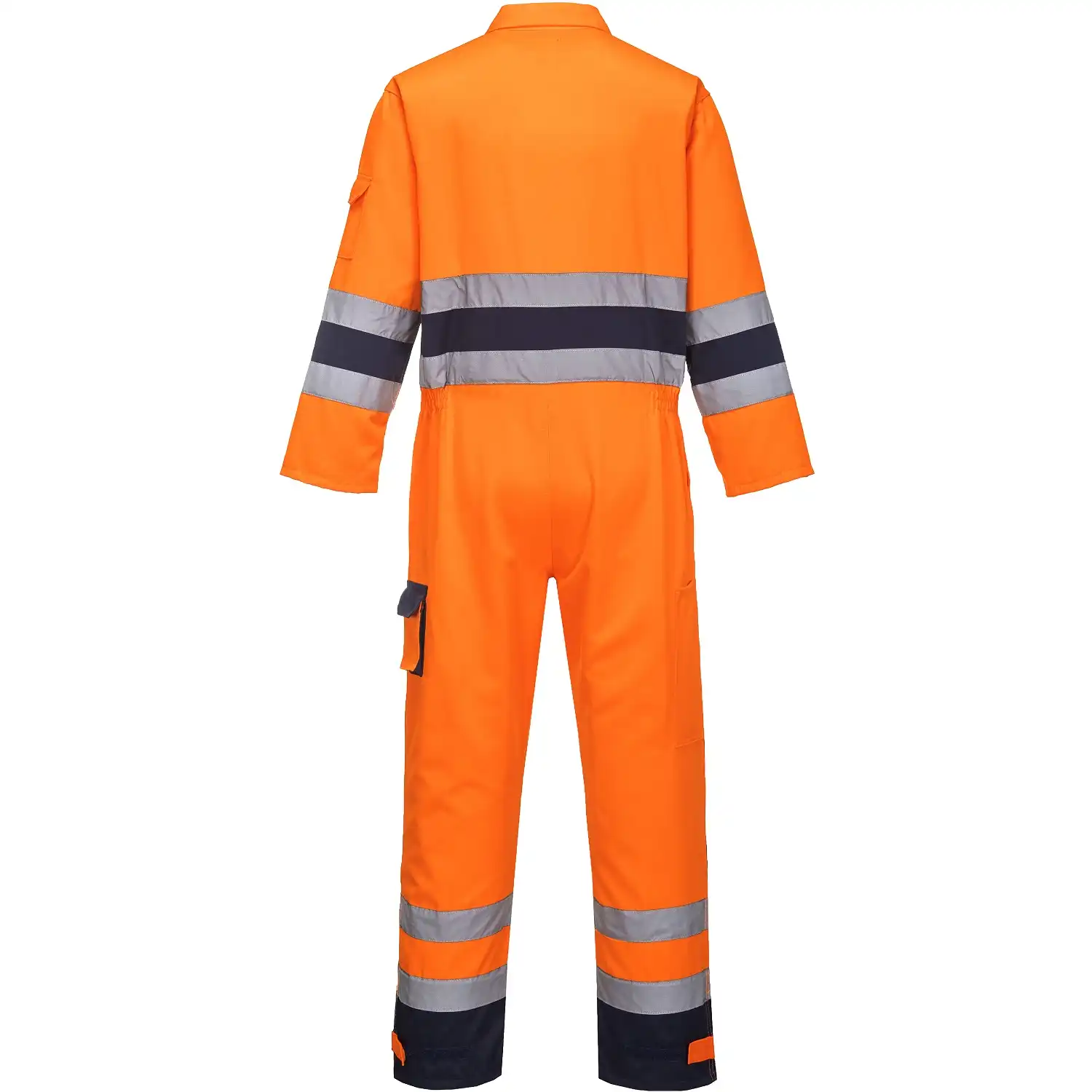 Warnschutz Overall "NANTES" in orange/marine, L - Thumbnail 2