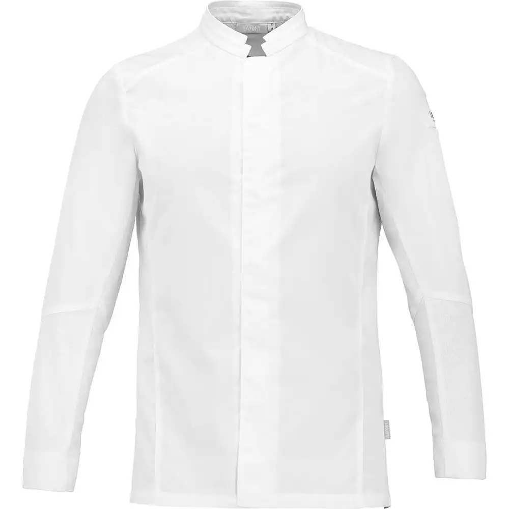 Kochjacke "MARJORAM" in L, Weiß - Thumbnail 1