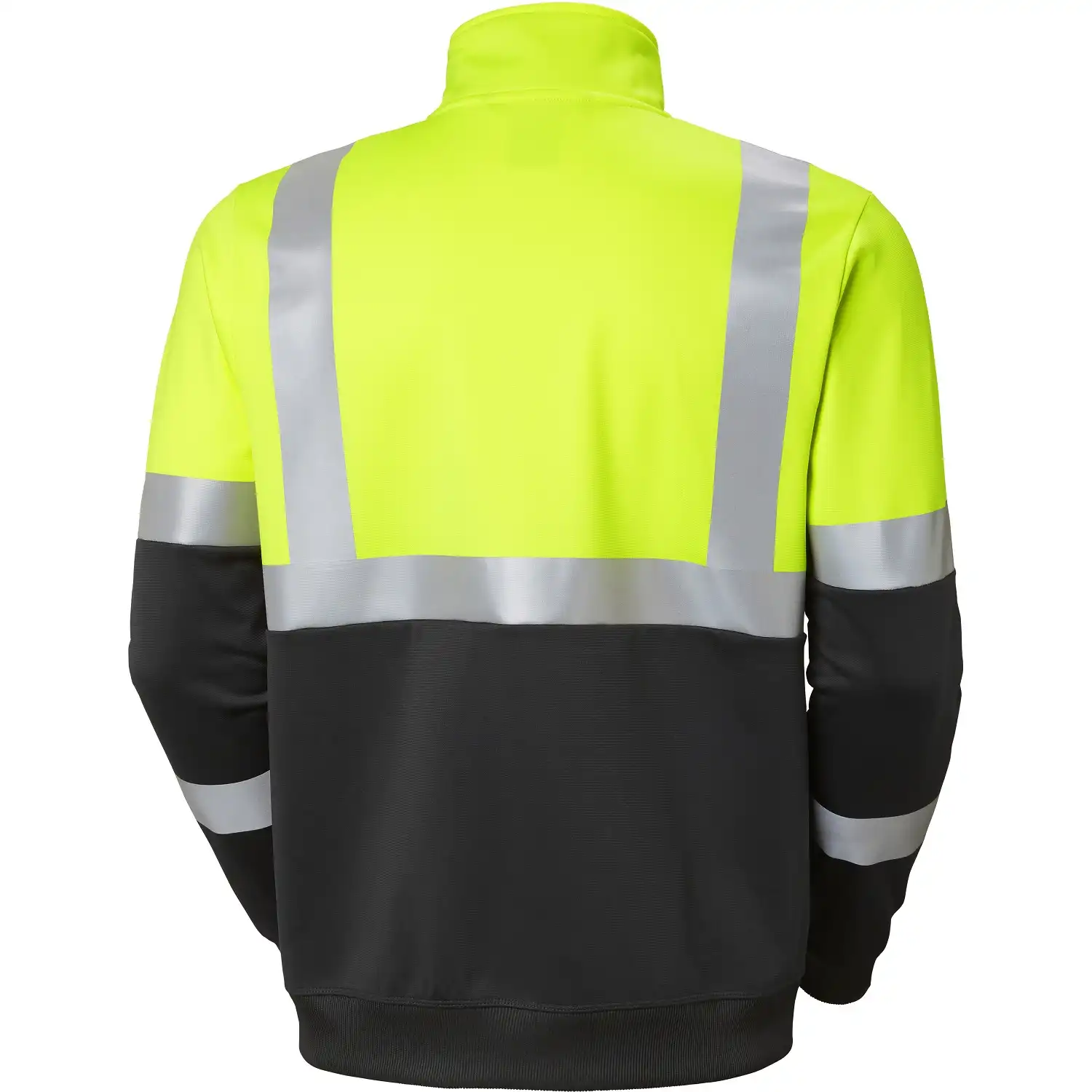 Warnschutz Sweatjacke ADDVIS UV-Sch. in gelb/schwarz, M - Thumbnail 2