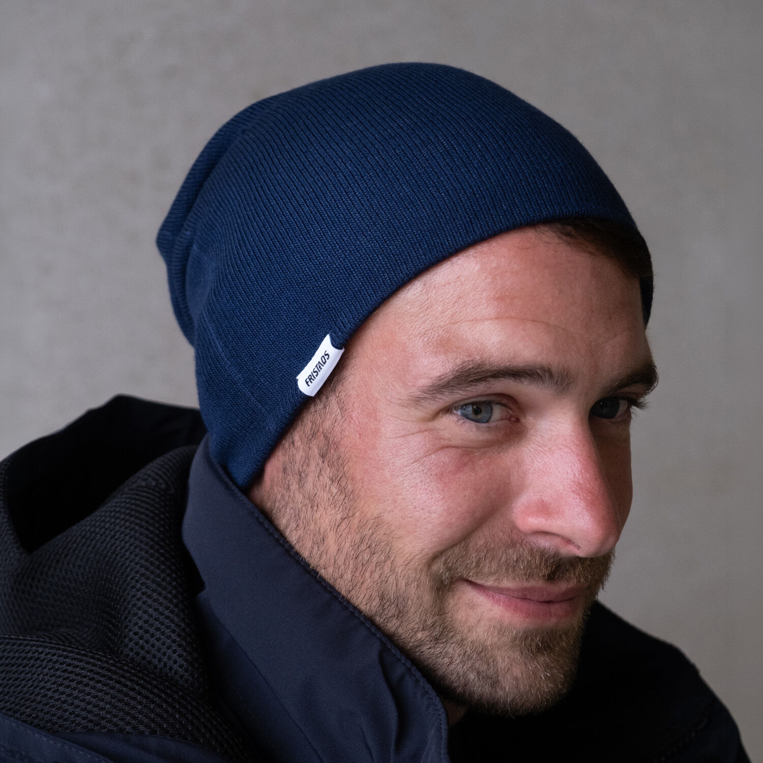 Strickmütze "9108 AM" in dunkelblau - Thumbnail 2