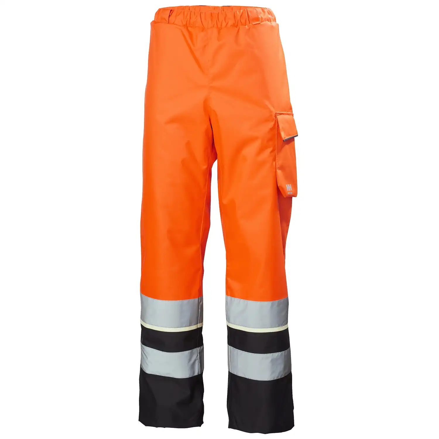 Warnschutz Winterhose Kl. 2 "UC-ME" Nachtleuchtend in orange/schwarz, XS - Thumbnail 1