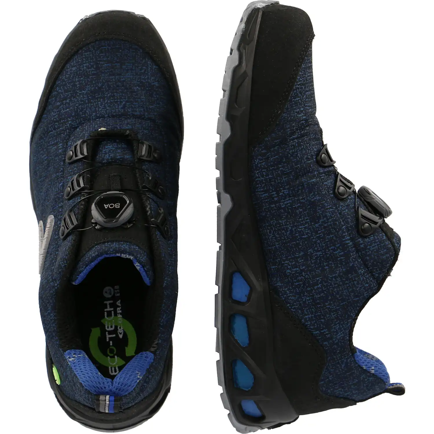 Sicherheitshalbschuhe S1P "RECYCLE" ESD GREENfit in 42 - Thumbnail 2