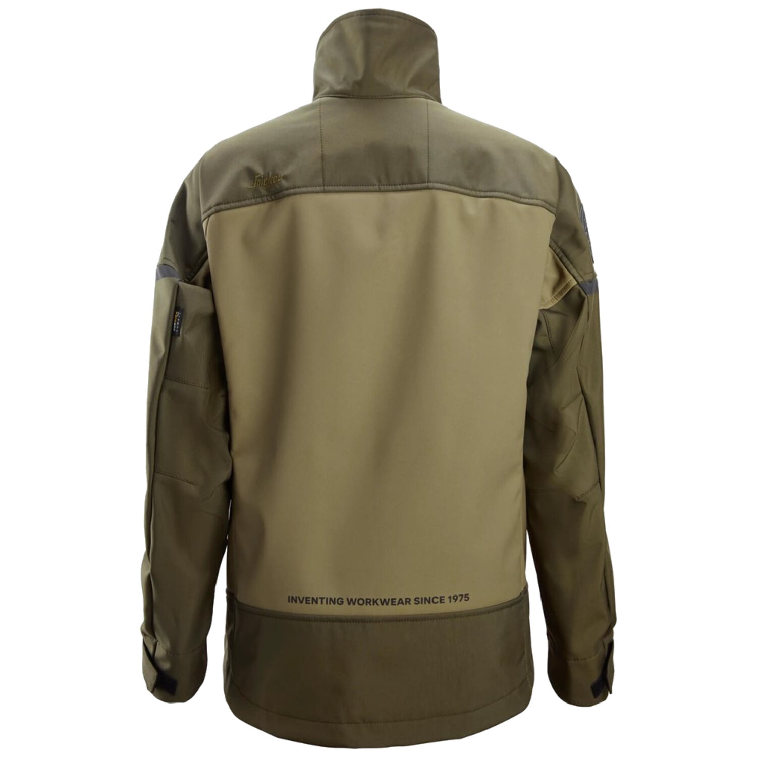 Damen Softshelljacke "1276" in khaki, L - Thumbnail 2