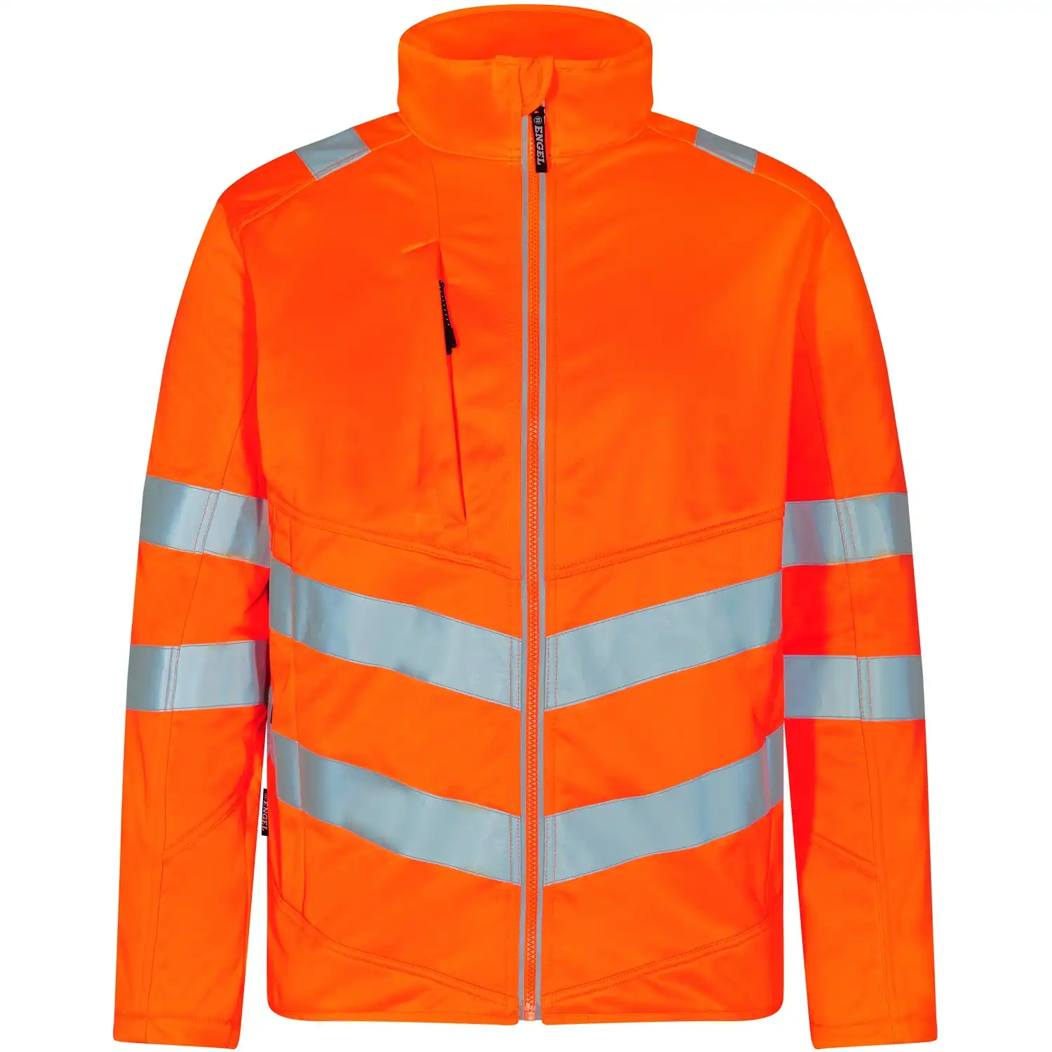Warnschutz Softshell-Jacke "1158-237" Safety Kl. 2 in Orange, L - Thumbnail 1
