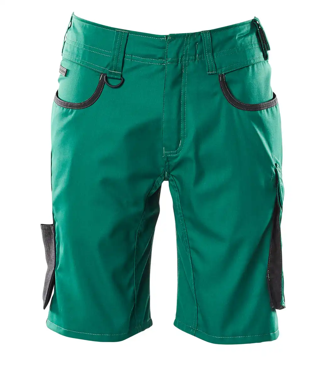 Shorts "UNIQUE" 205g/m² in grün/schwarz, C42 (EU 42) - Bild 1