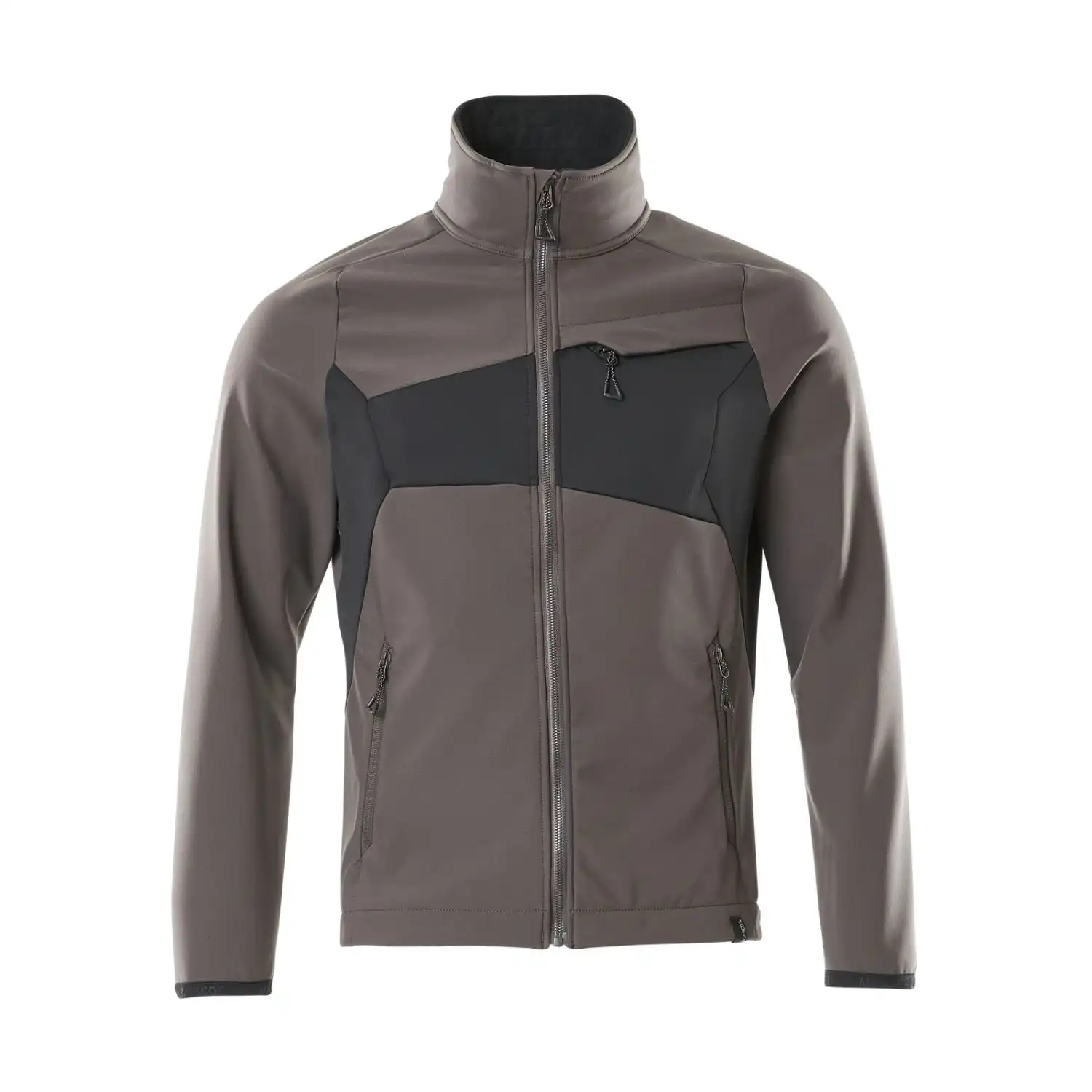 Softshelljacke "ACCELERATE" in dunkelanthrazit/schwarz, M - Thumbnail 1