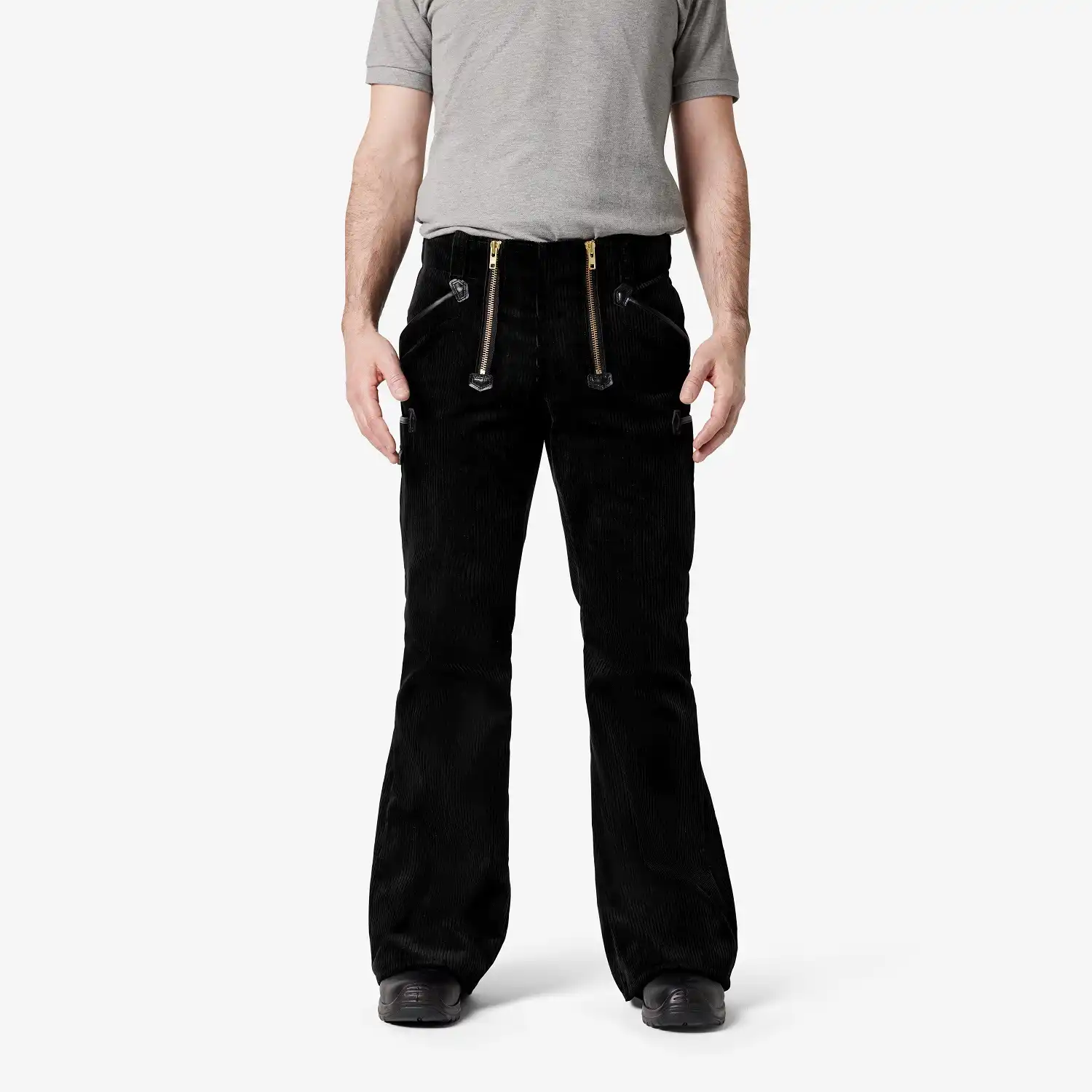 Zunfthose Trenkercord Dreidraht "MICHAEL" schwarz in 46 - Thumbnail 2