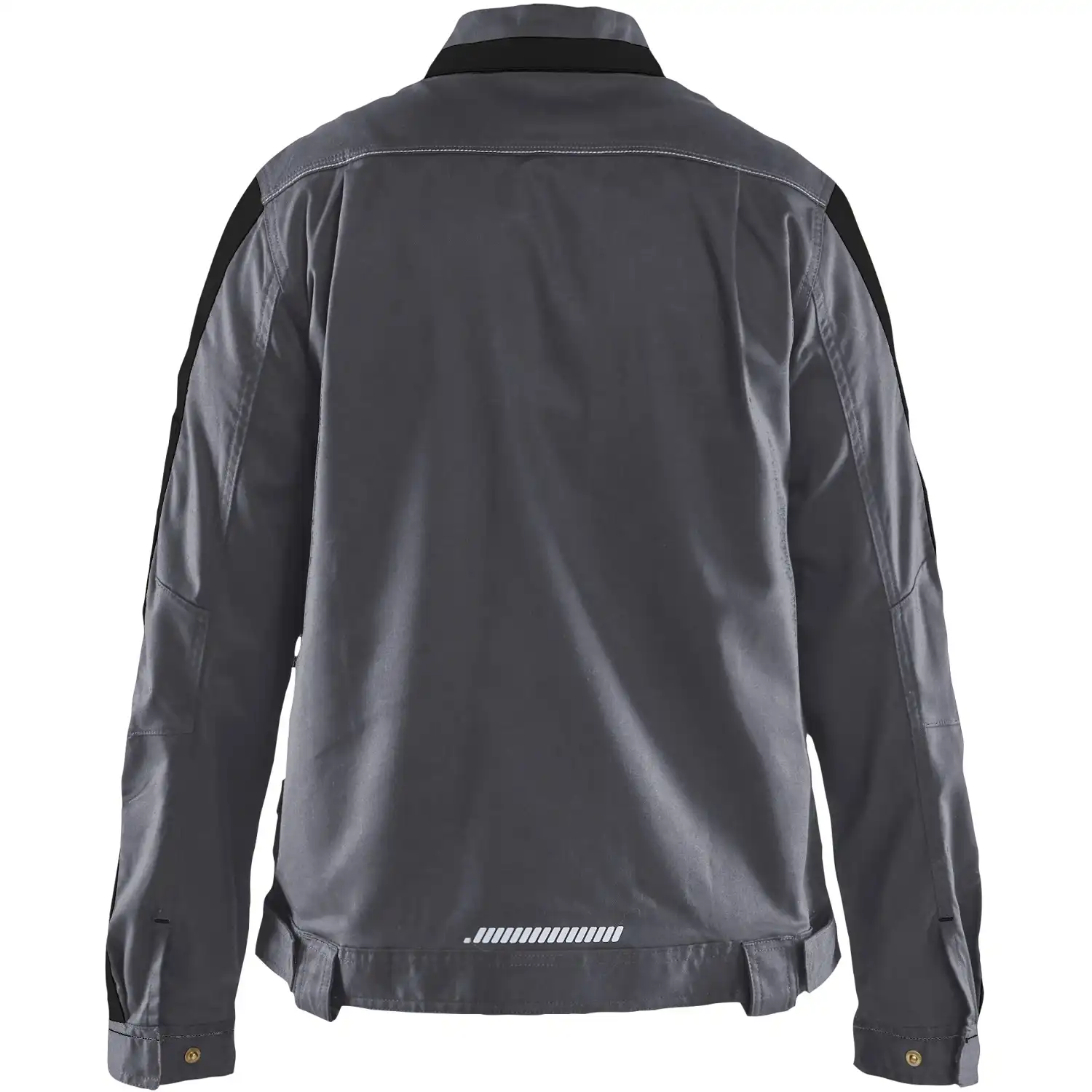 Damen Stretch Bundjacke "4443" Industrie  in mittelgrau/schwarz, XS - Thumbnail 2