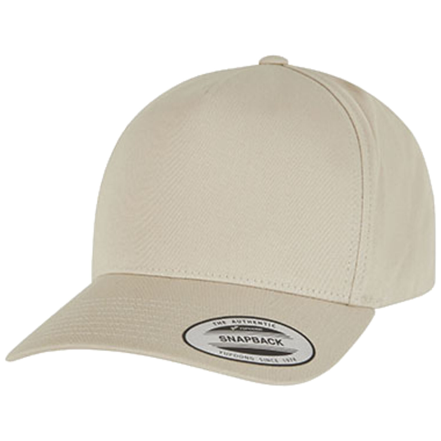 5-Panel-Snapback-Cap in beige - Bild 1