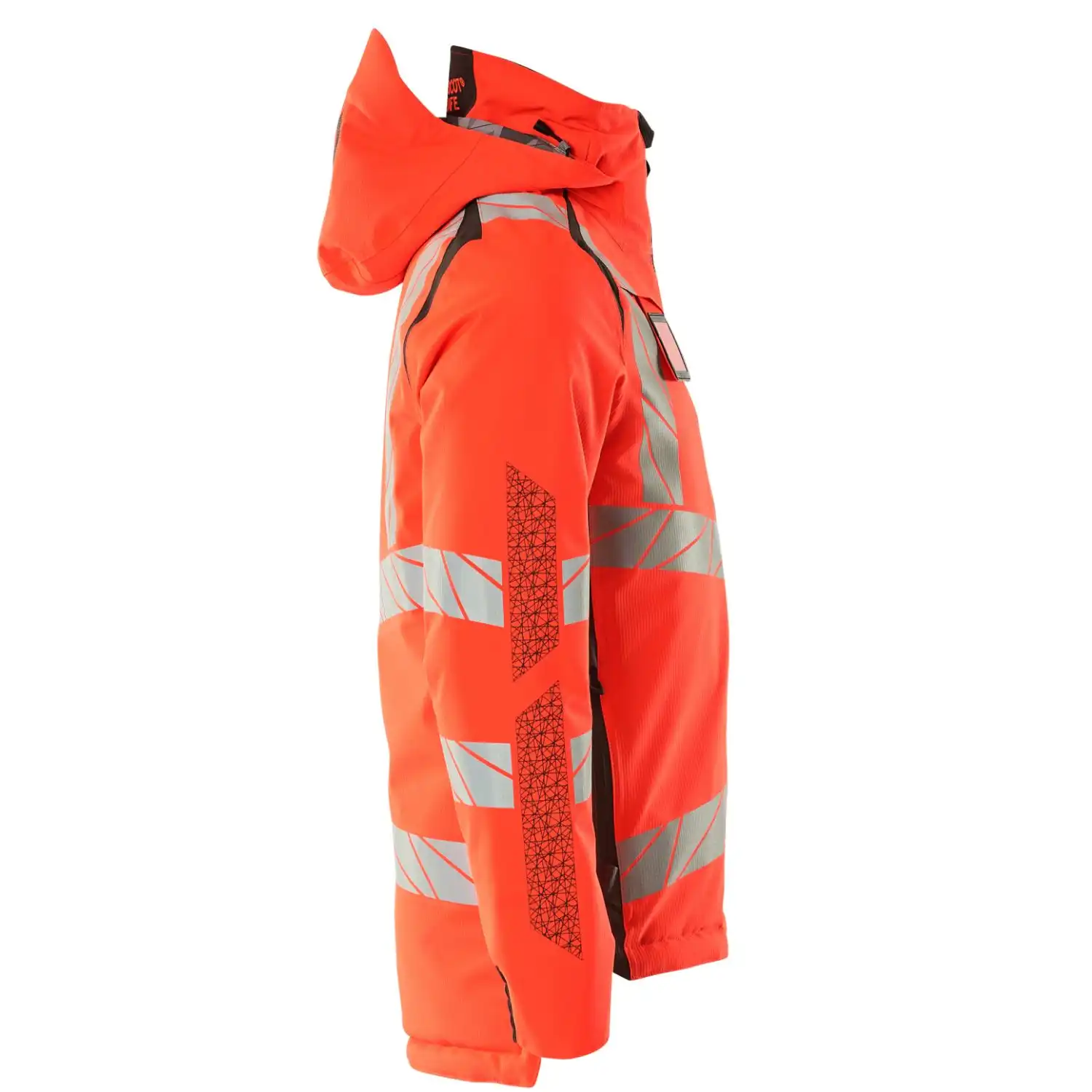 Warnschutz Winterjacke "ACCELERATE SAFE" in rot/dunkelanthrazit, XL - Thumbnail 4