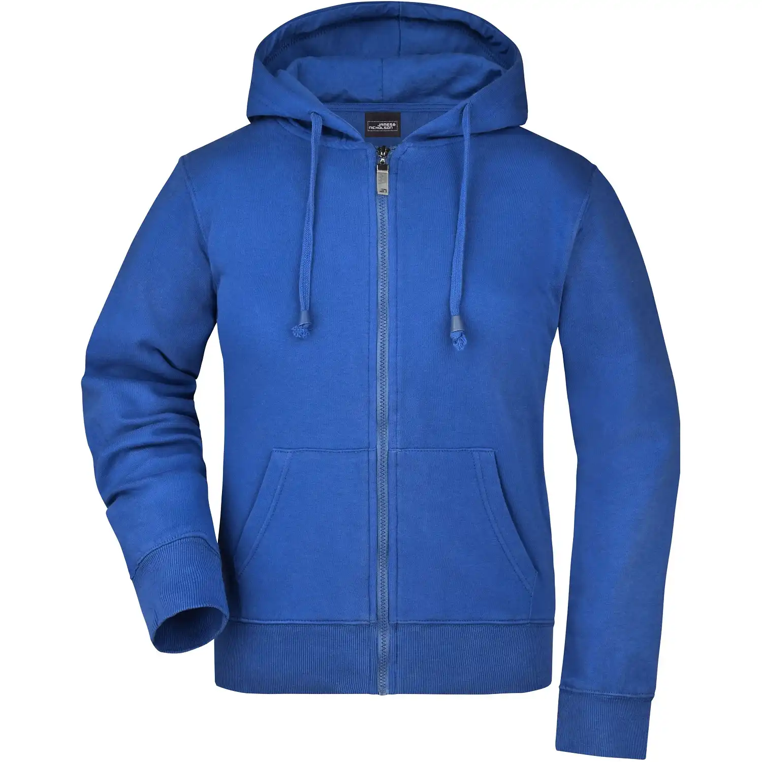 Damen Kapuzen Sweatjacke "JN053" in royal, L - Bild 1