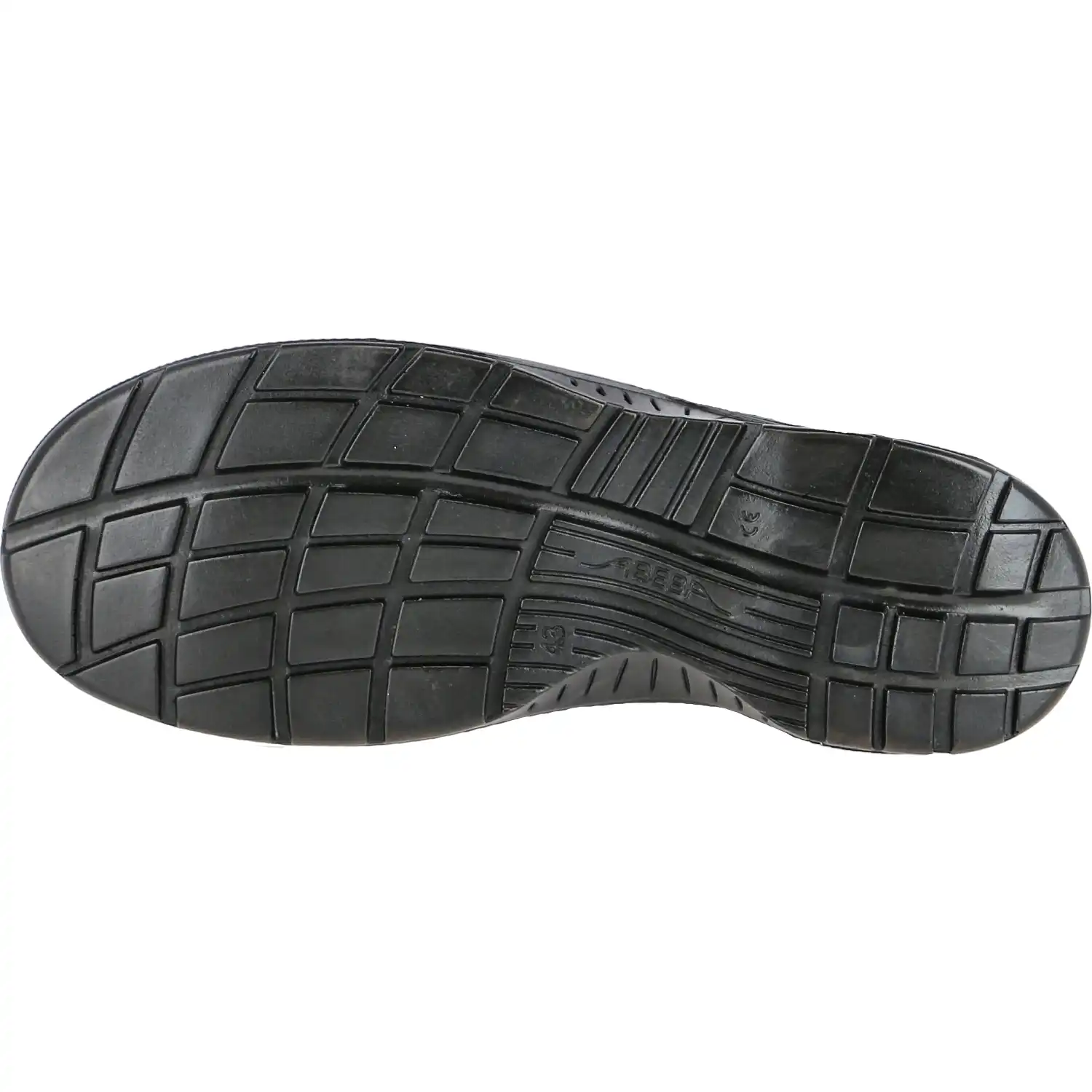 Berufshalbschuhe O2 "711127" X-Light schwarz in 45 - Thumbnail 3