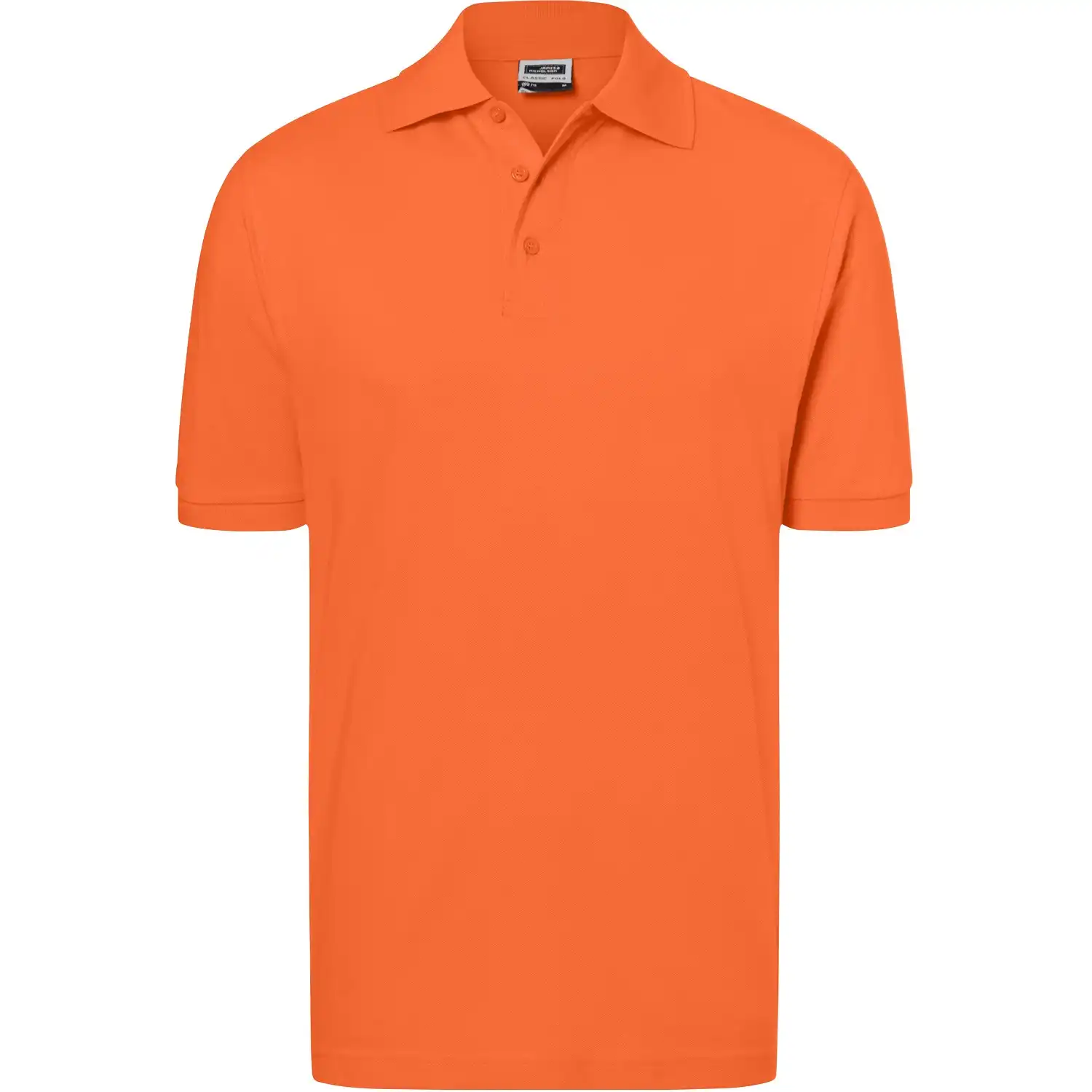 Polo-Shirt Classic "JN070" in dark-orange, XL - Thumbnail 1