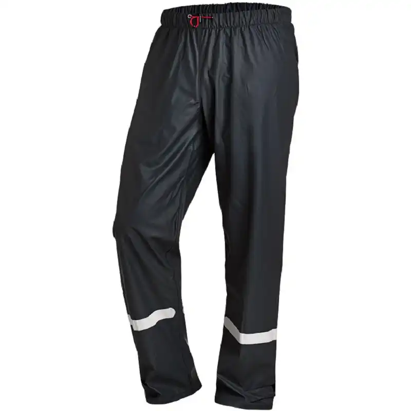 PU Stretch-Regenhose "BENJAMIN" in schwarz, 3XL - Thumbnail 1