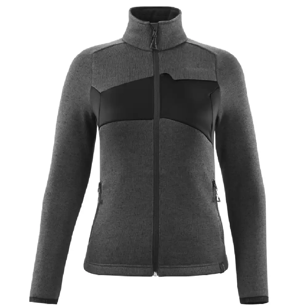 Damen Strickjacke "ACCELERATE" in dunkelanthrazit/schwarz, XS - Bild 1