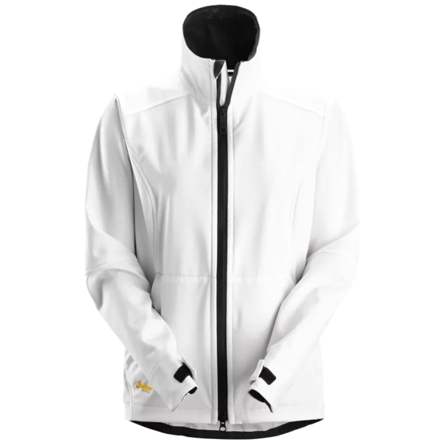 Damen Softshelljacke "1247" in L, Weiß - Thumbnail 1