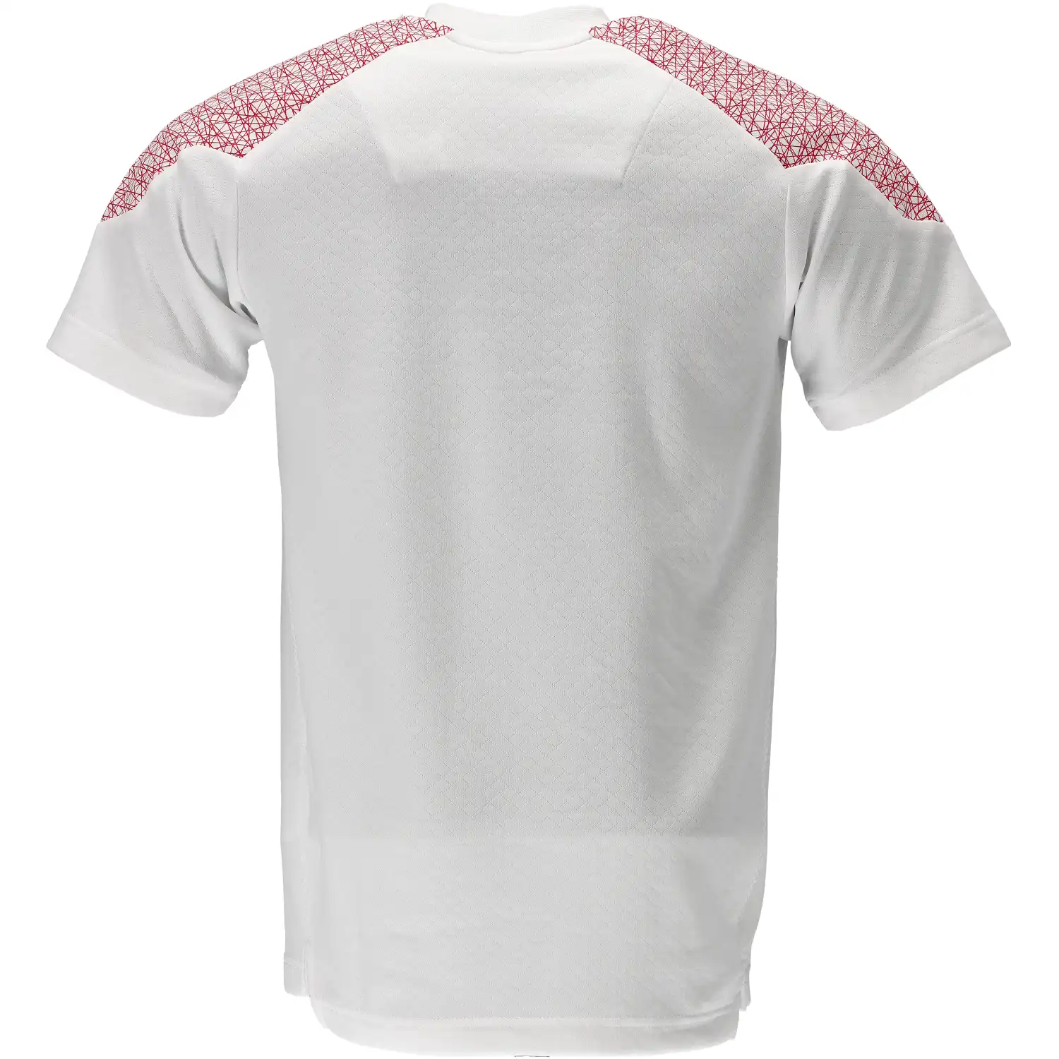 T-Shirt "20082-933" Food & Care in weiß/verkehrsrot, XS - Thumbnail 3