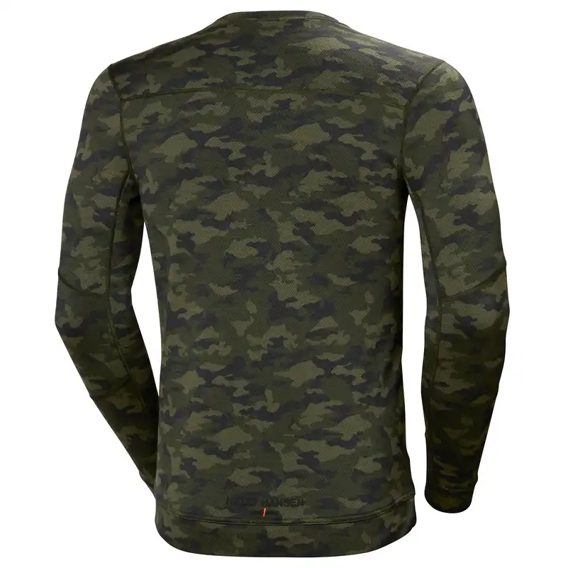 Langarmshirt "LIFA MERINO CREWNECK" Camo in L - Thumbnail 2