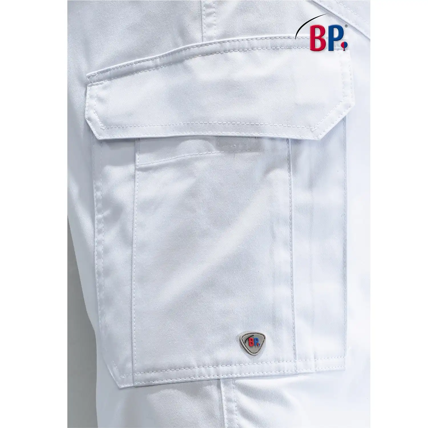 Jeans-Bundhose "1641-558" Med & Care weiß in L - Thumbnail 3