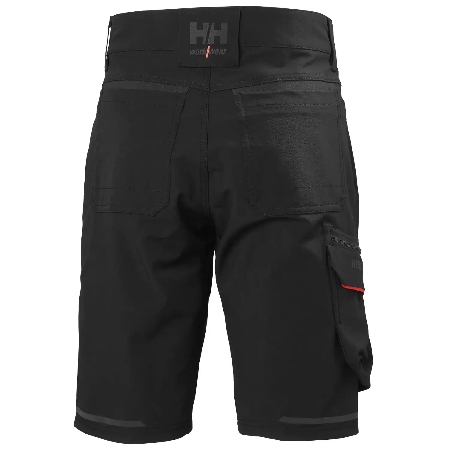 Stretch Serviceshorts "KENSINGTON" in schwarz, C66 - Thumbnail 2